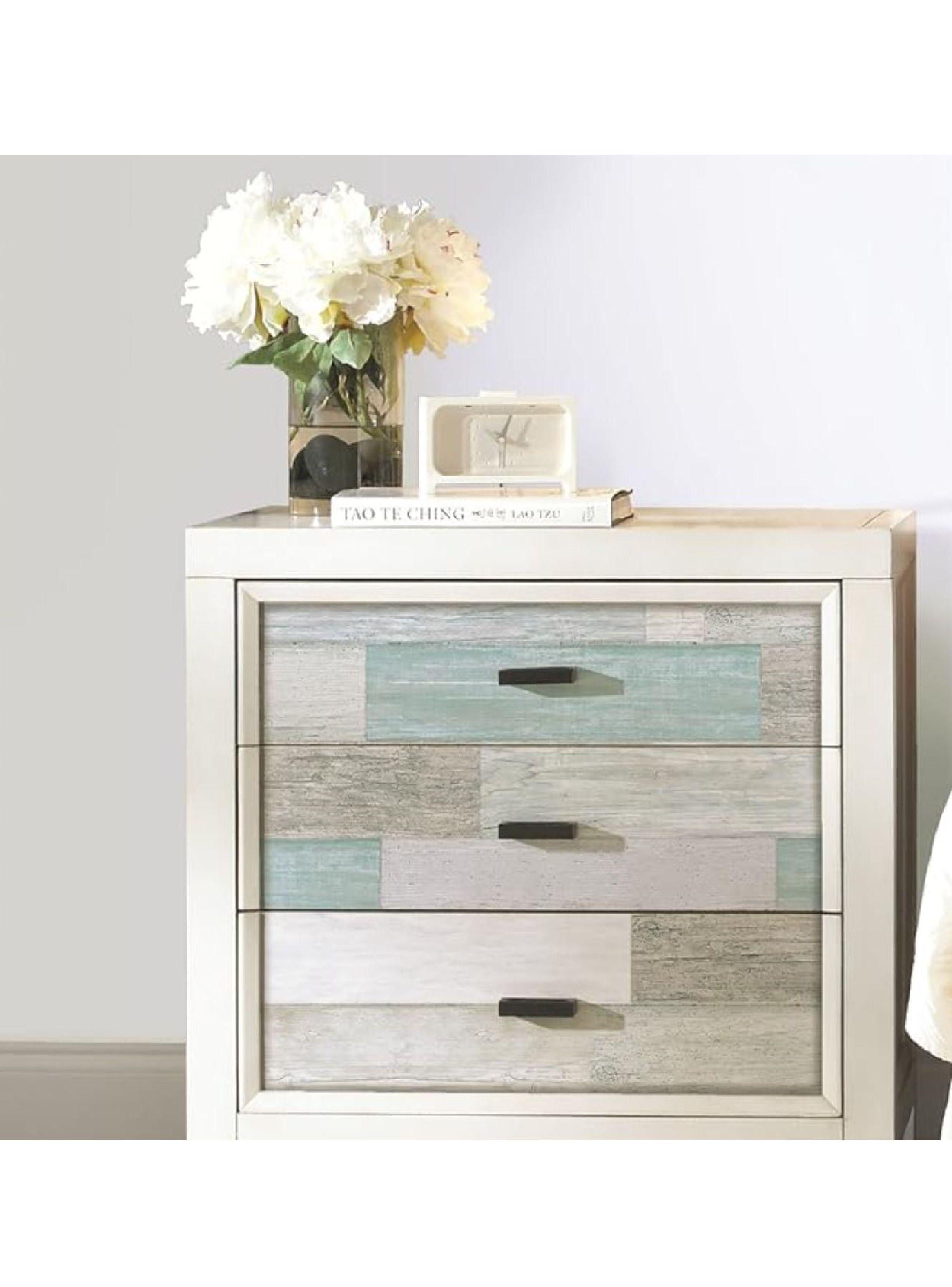 Roommates Stickers Distressed Blue Wood Planks (B6724854)-2