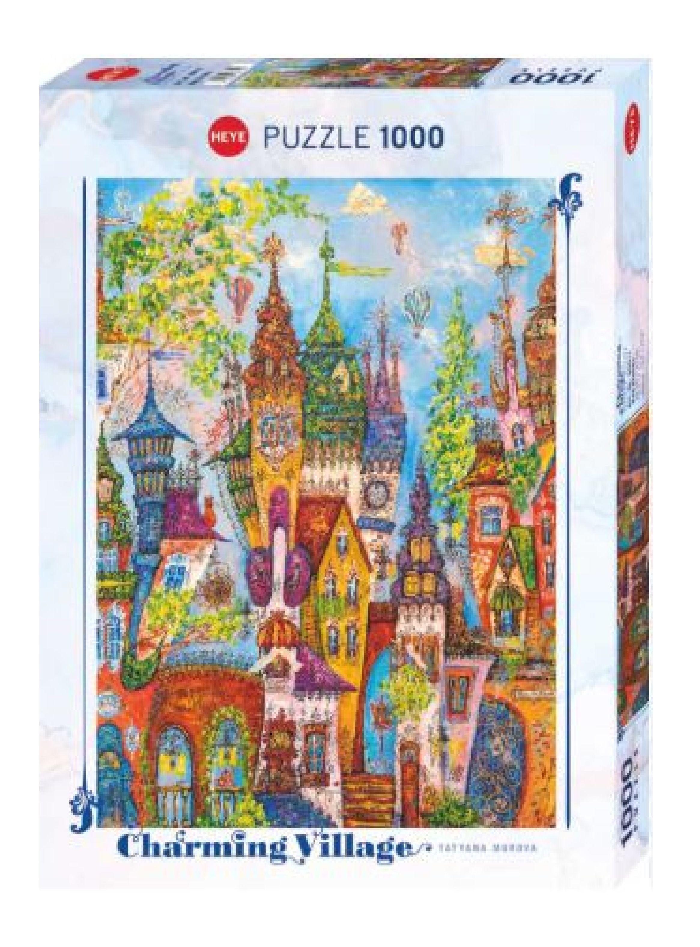 Heye Puzzle 1000 p. Red Arches Charming Village Genial (06430011)-0