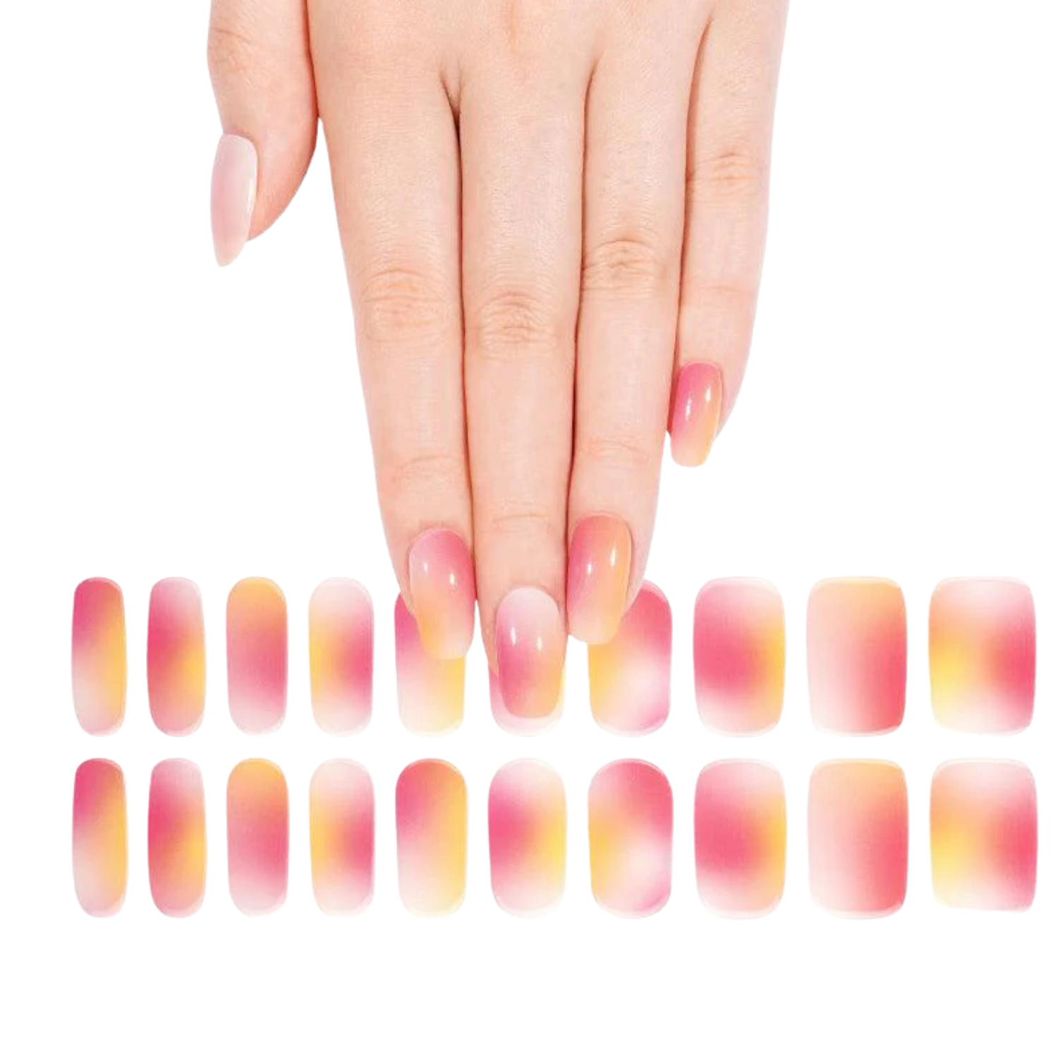 Uñas Gel Semi Curado Manicure - Tropical Cálido -3