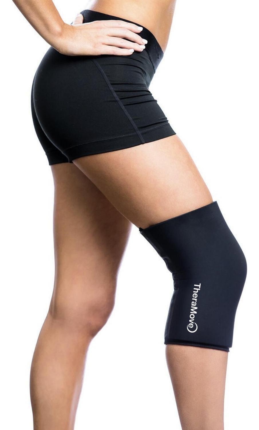 Rodillera Gelpack De Compresión Frío Calor Para Recuperación - Negro - Estándar-2