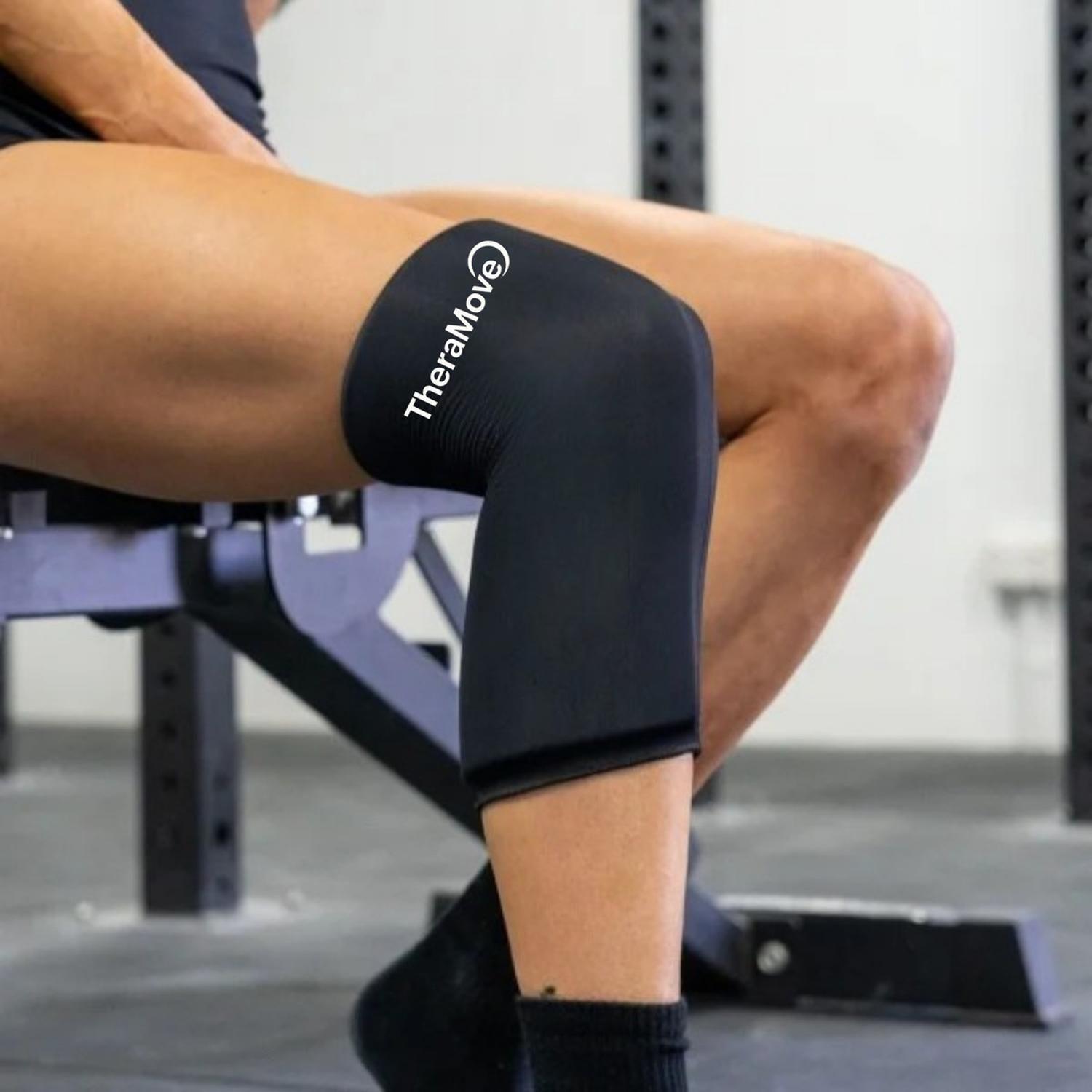 Rodillera Gelpack De Compresión Frío Calor Para Recuperación - Negro - Estándar-5