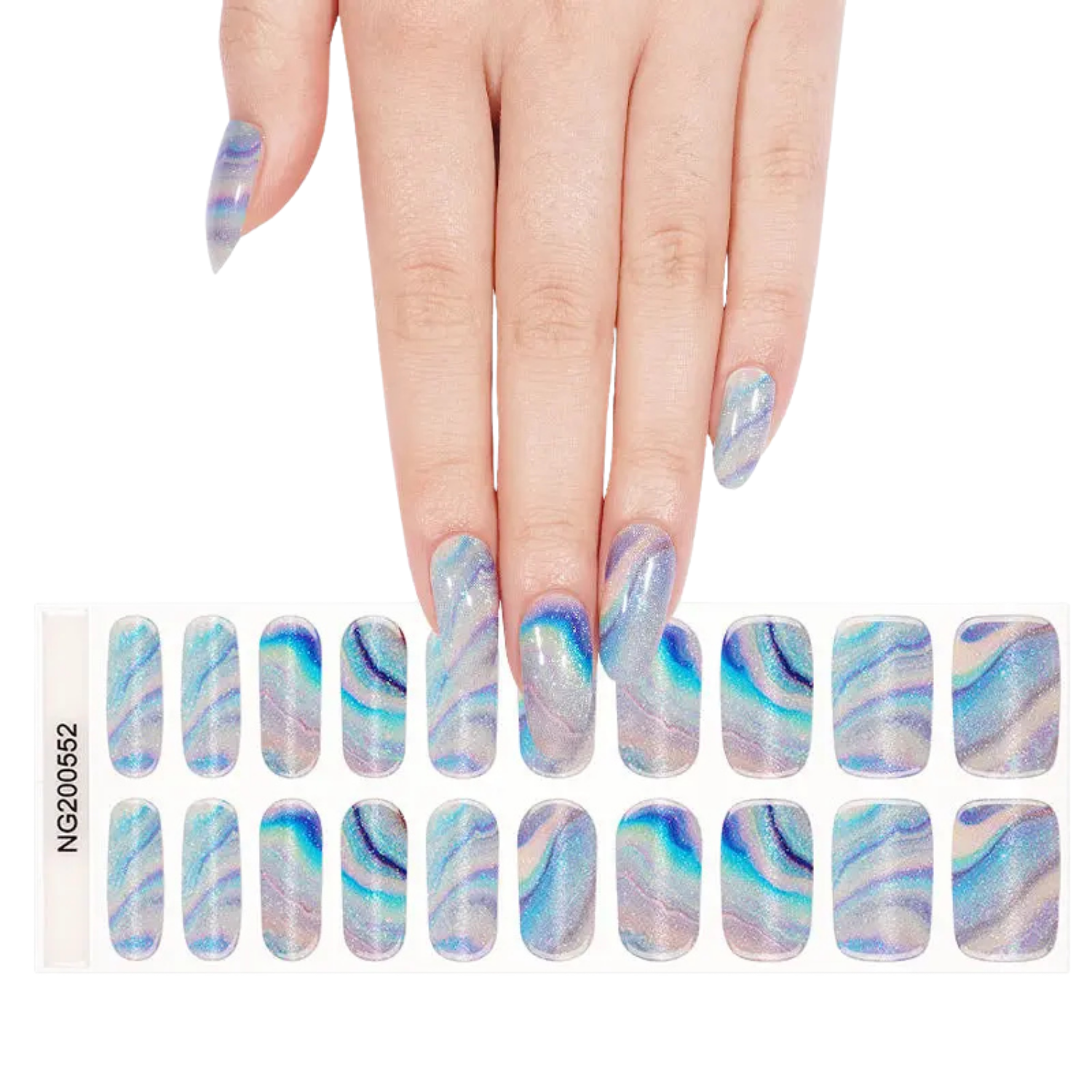 Uñas Gel Semi Curado Manicure - Galactica -4