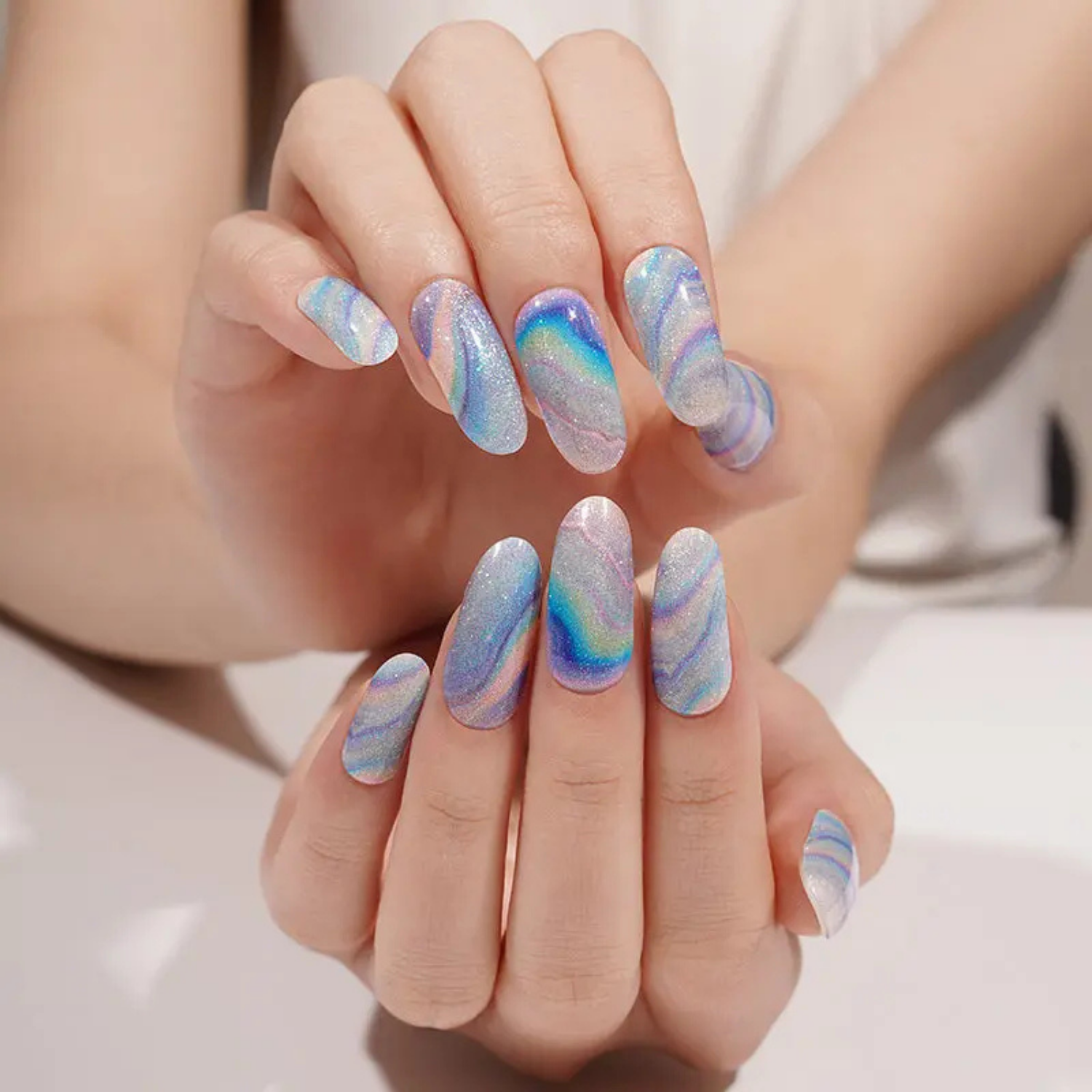 Uñas Gel Semi Curado Manicure - Galactica -5