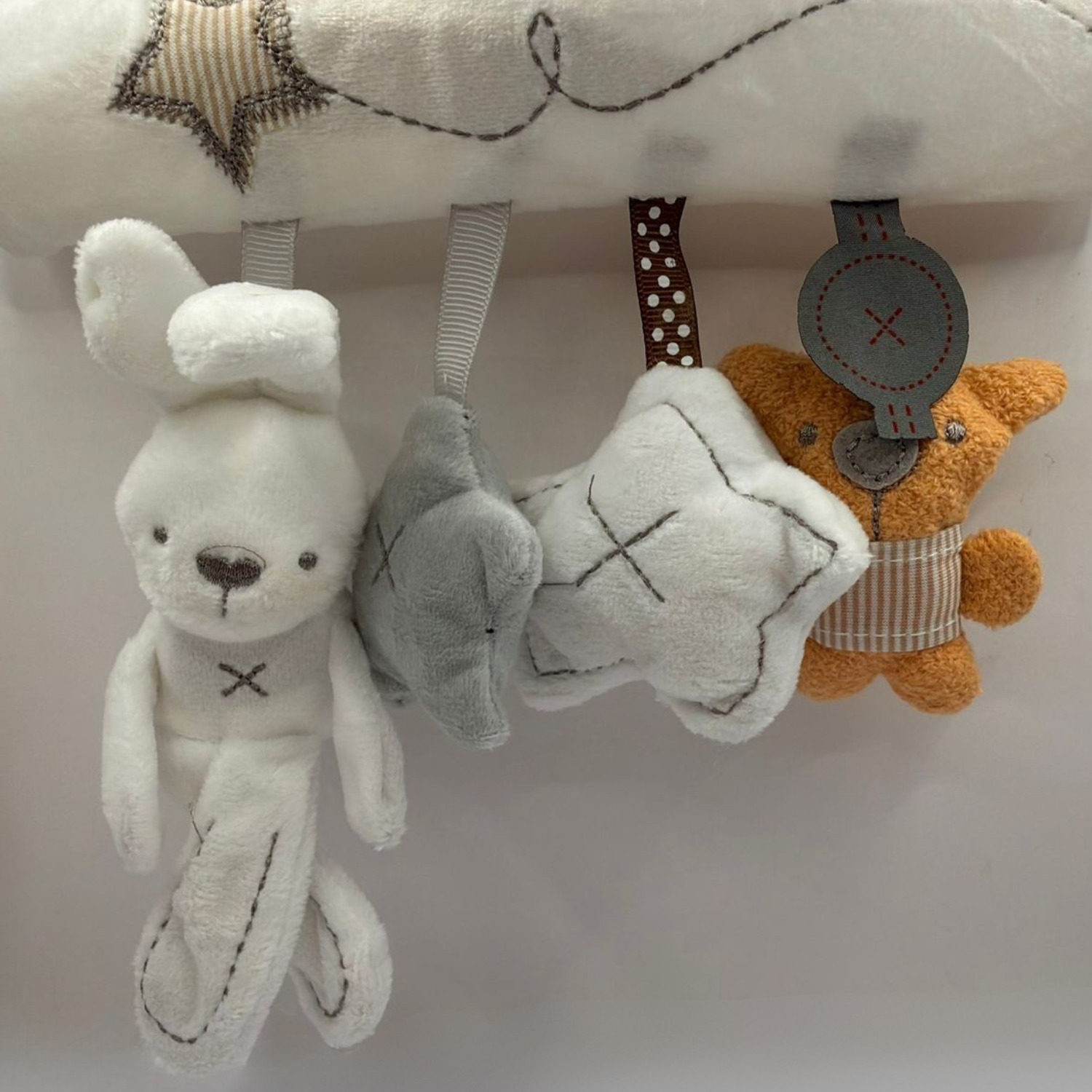 Movil Juguete Colgante Bebe Sensorial Peluche Cuna y Coche-2