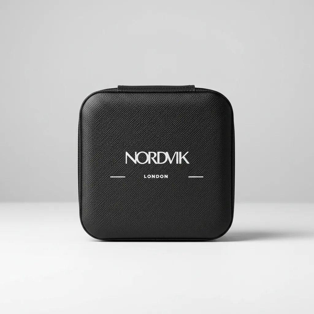 Joyero Estuche Organizador Portátil De Viaje Nordvik London Negro-1