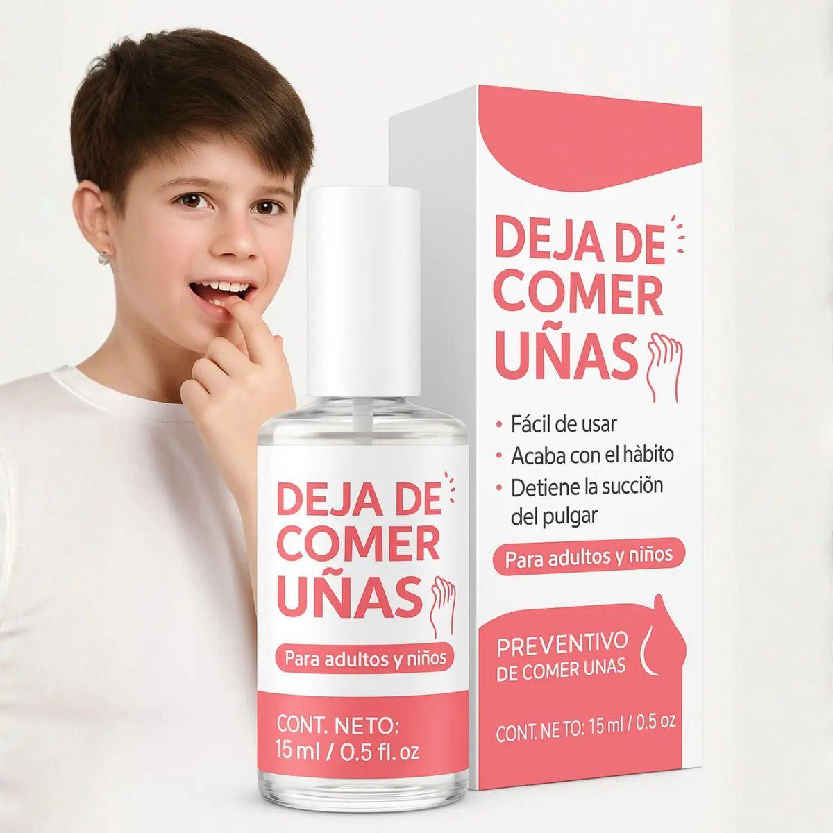 Esmalte Amargo Para Evitar Morder Uñas Niños Y Adultos 15 Ml Sin Color-1