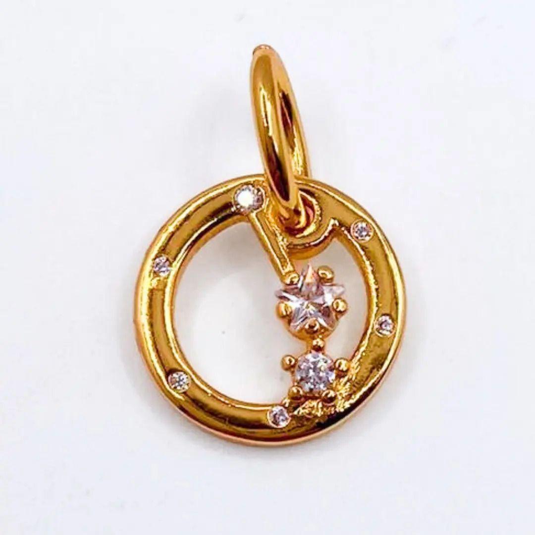 Charm Signo Zodiaco Aries, Plata 925, Oro 24k, Circonita Dor Dorado-0