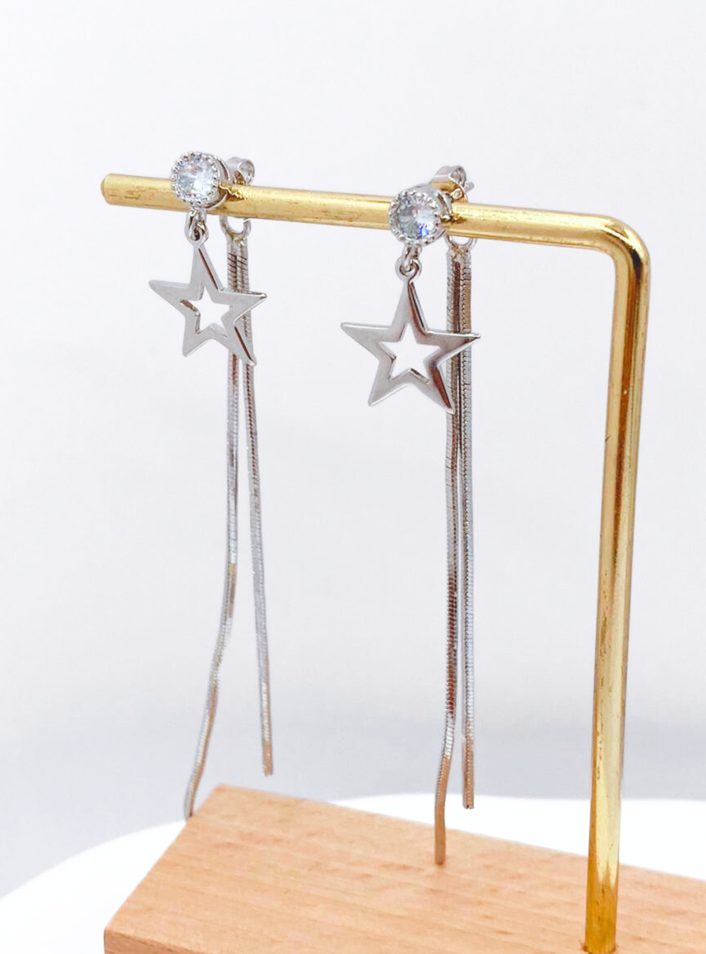 Aros Colgantes Estrellas Fugaces-2