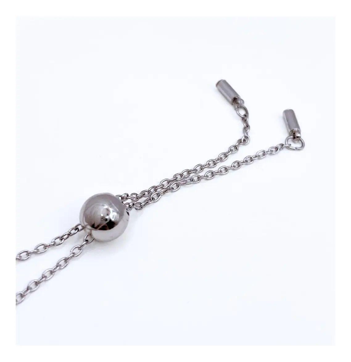 Pulsera Cisnes Enamorados, Cristal Austriaco Circón, Regalo Plateado 6 Cm 19 Cm-1