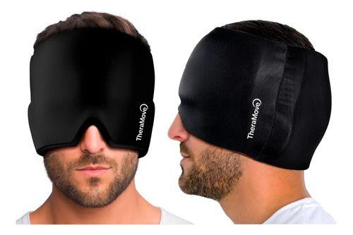 Compresa De Gel Estilo Mascara Frío/calor Migraña Y Estrés-3