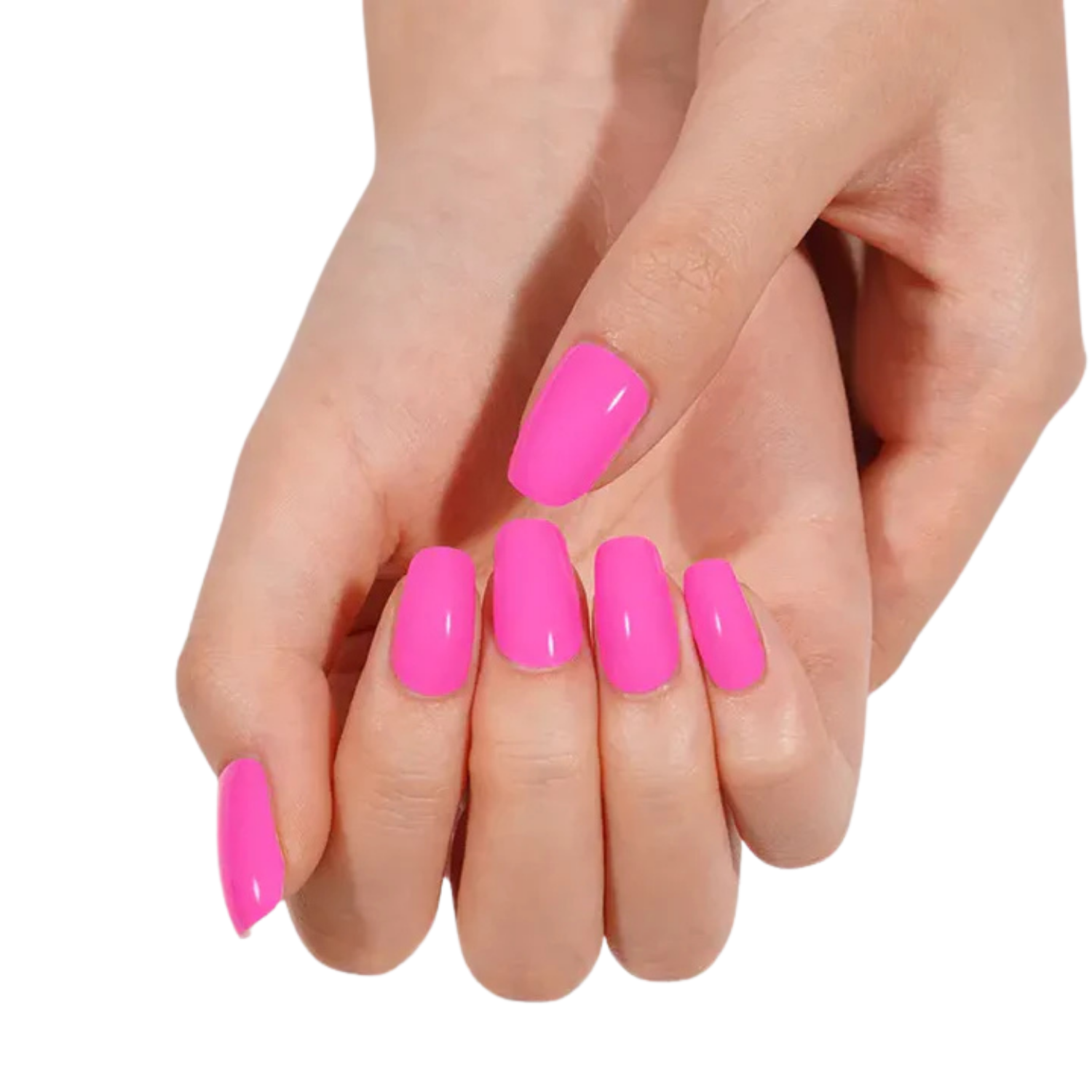 Uñas Gel Semi Curado Manicure - Fucsia Solido-3