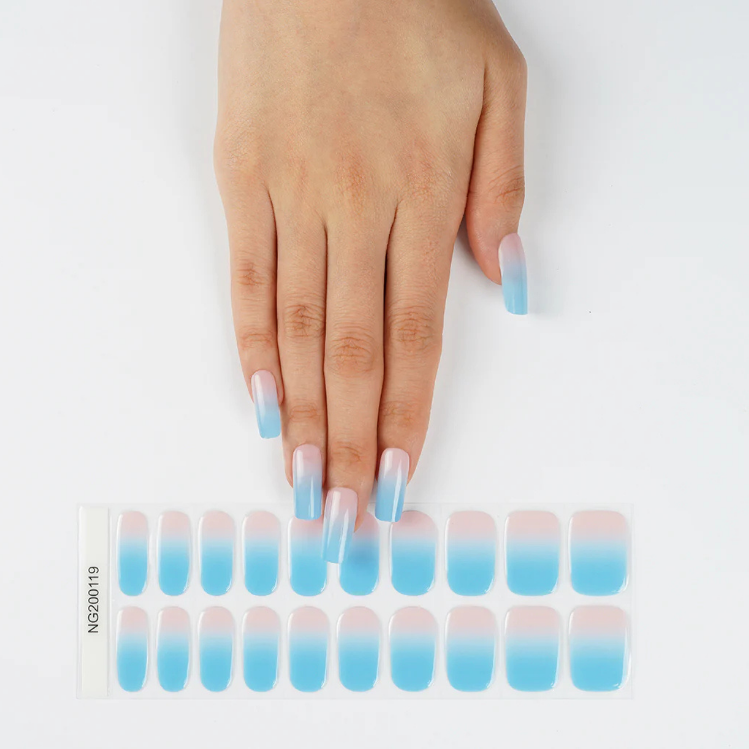 Pack Sticker Uñas Gel Autoadhesiva + Lámpara Uv Led 6w - Sunrise-3