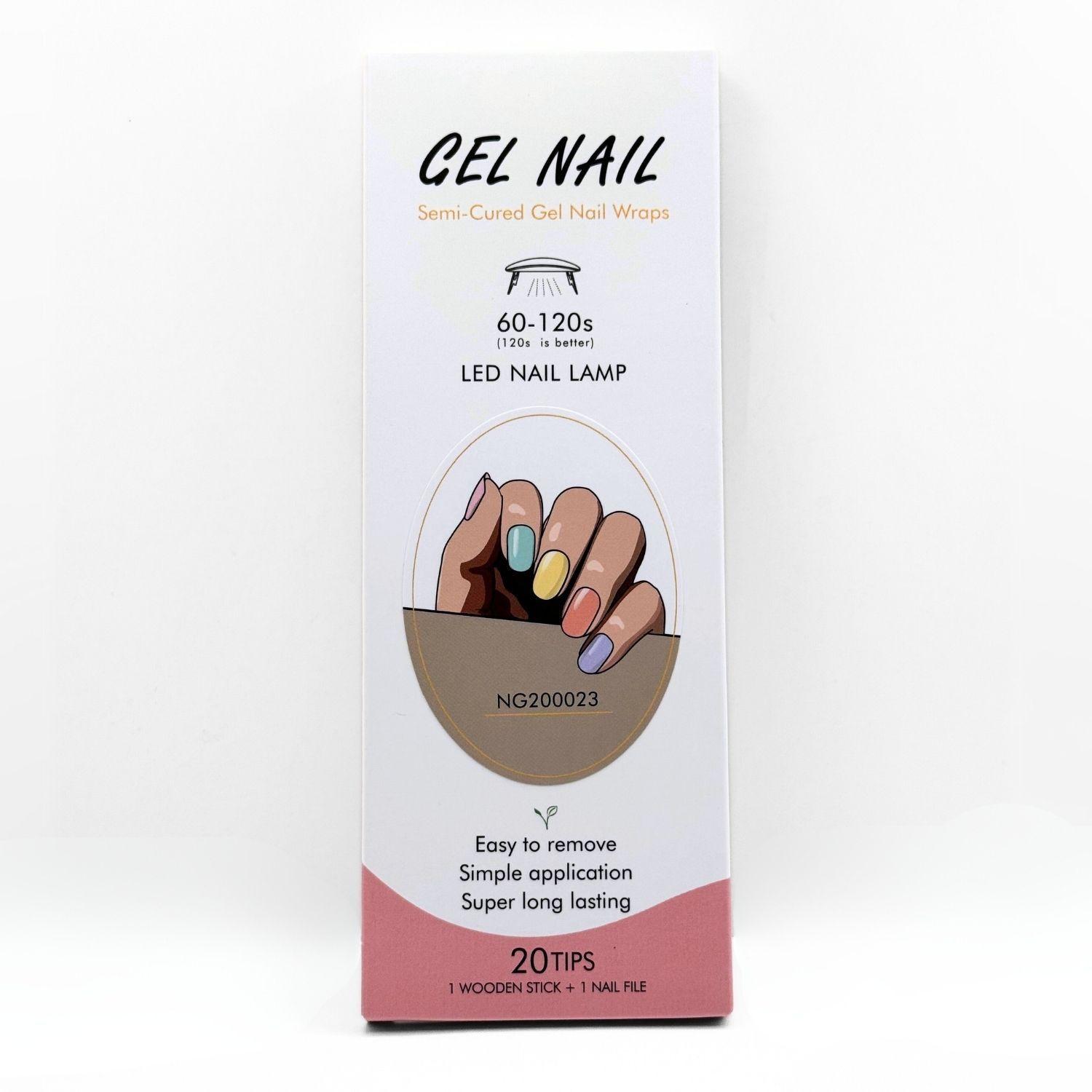 Uñas Gel Semi Curado Manicure - Rainbow-6