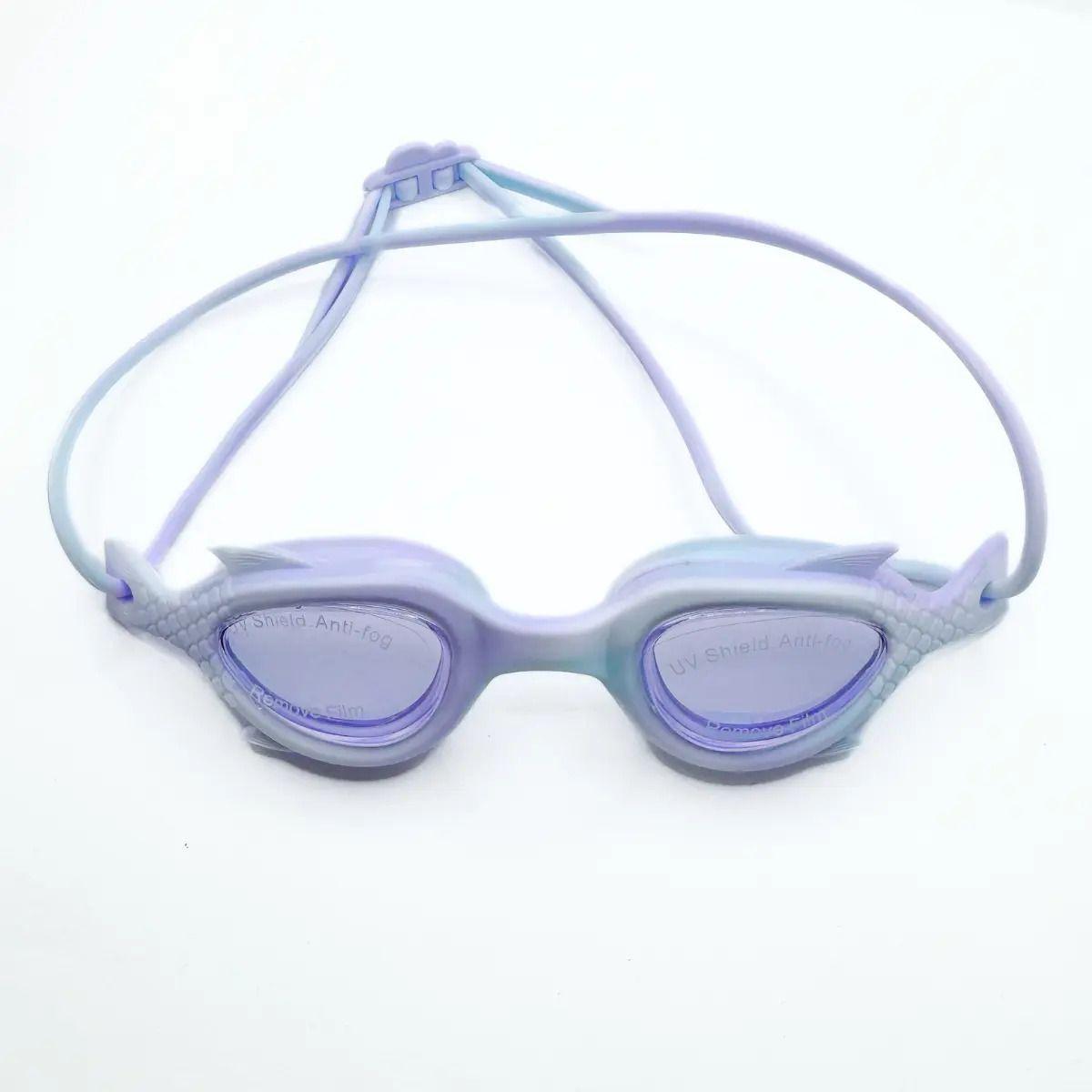 Lentes De Natación Niña Antiempañante, Protección Uv, Agua Violeta-2