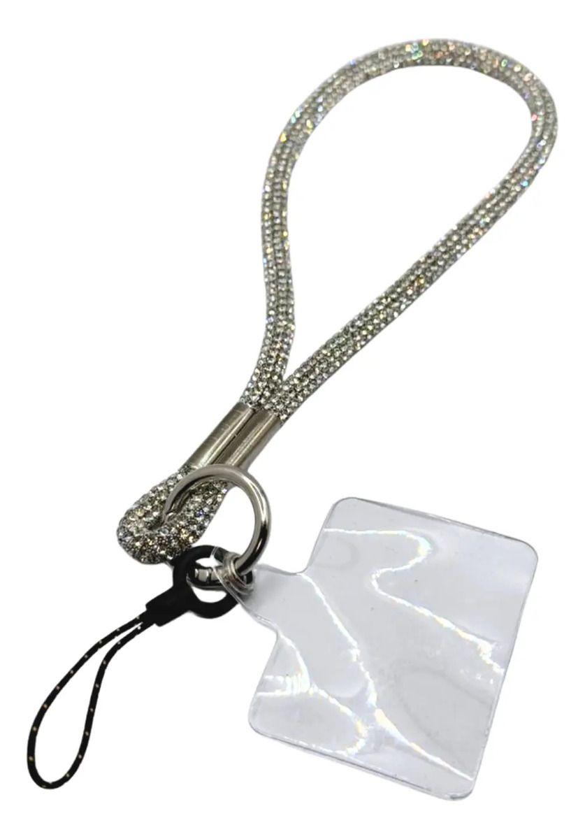 Correa Antipérdida Para Celular Con Brillantes Para Muñeca-0