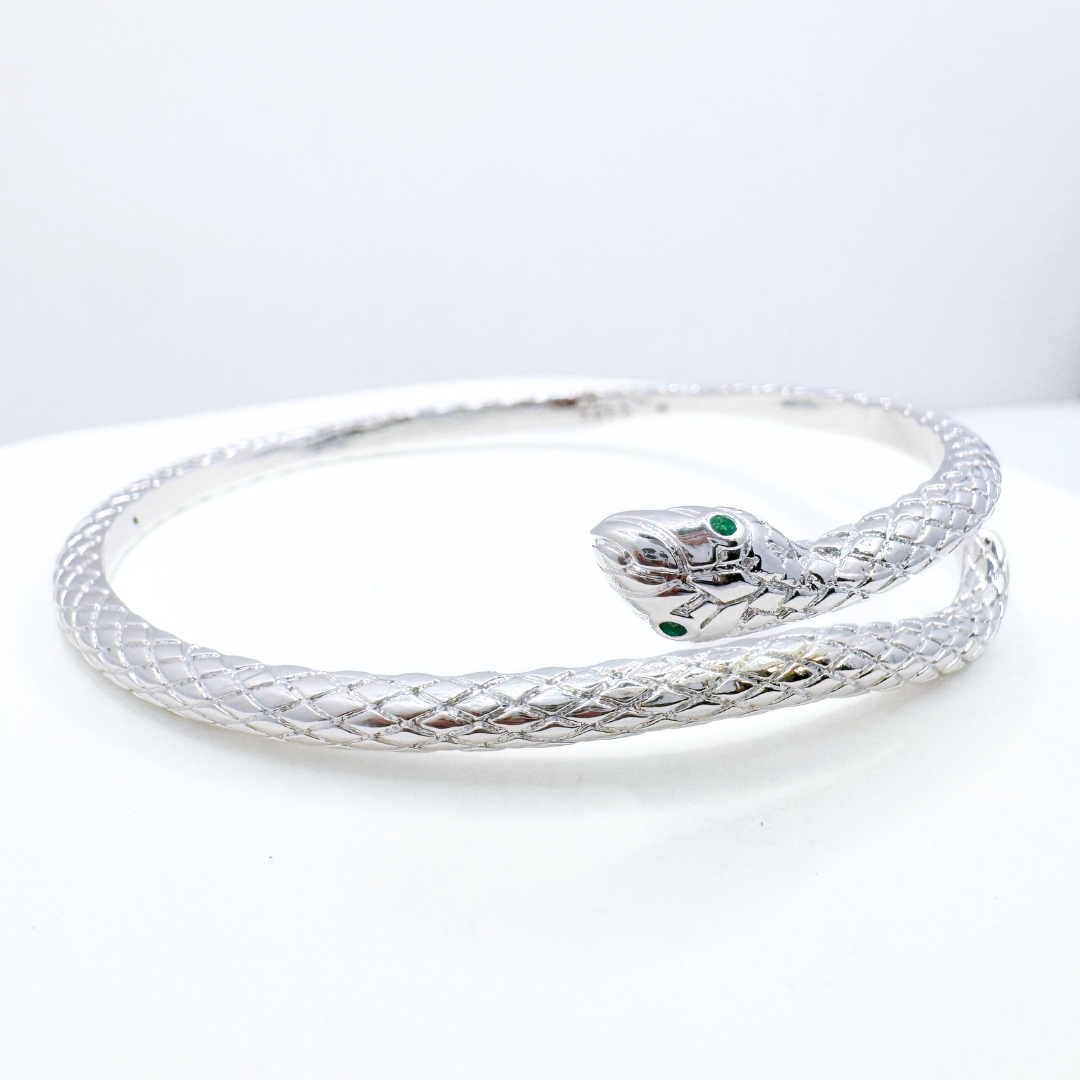 Brazalete Serpiente, Elegancia y Estilo para Fiesta-3