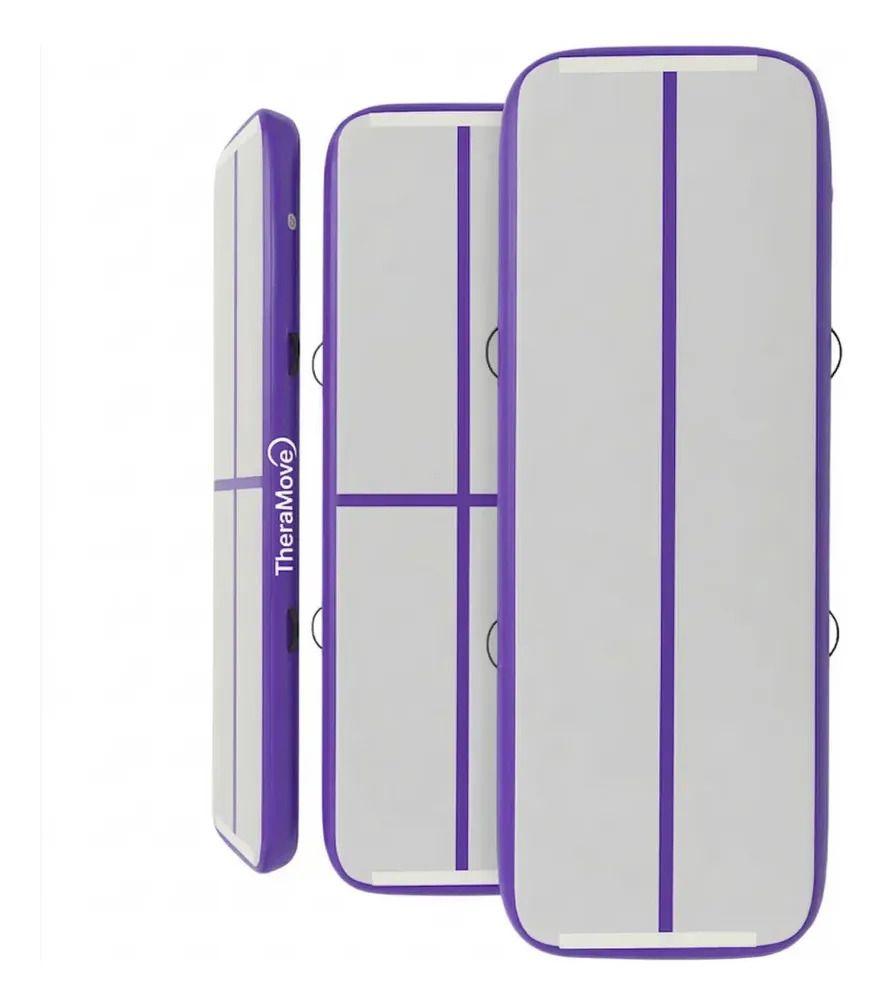 Colchoneta Air Track 5m*10*1.0cm Theramove Premiun Morado Violeta-0