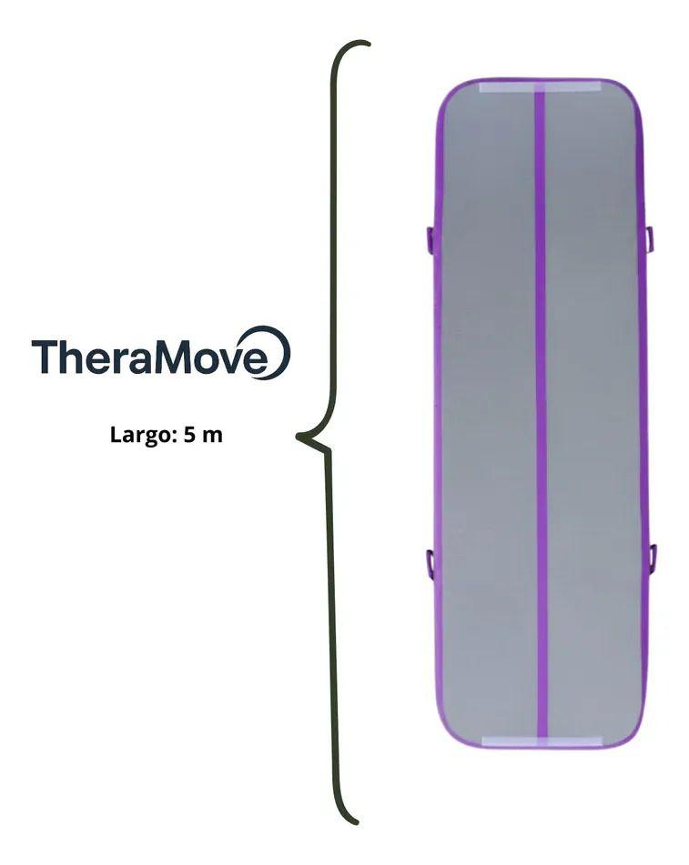 Colchoneta Air Track 5m*10*1.0cm Theramove Premiun Morado Violeta-1