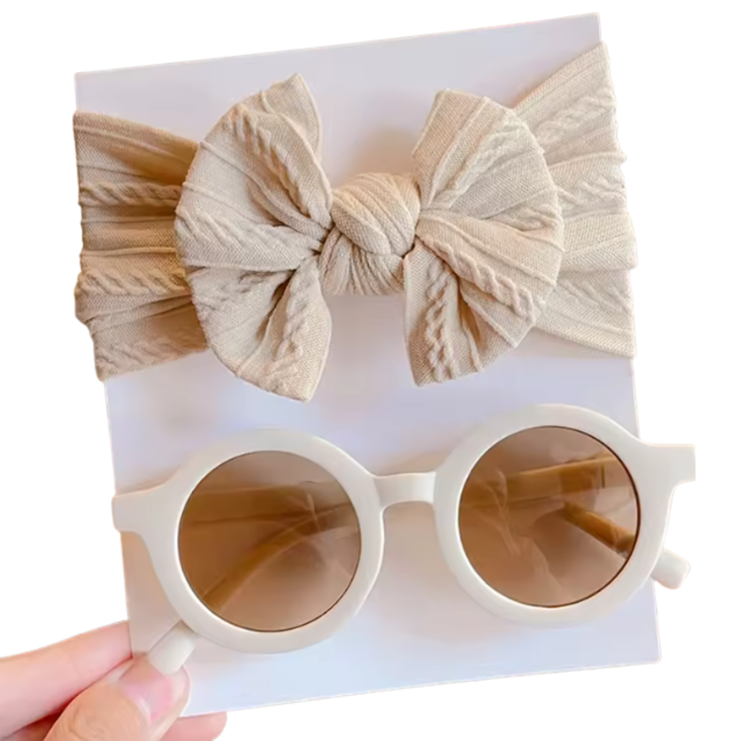 Accesorios Cabello Ni as Lentes Sol Regalo Ni as Crema-4