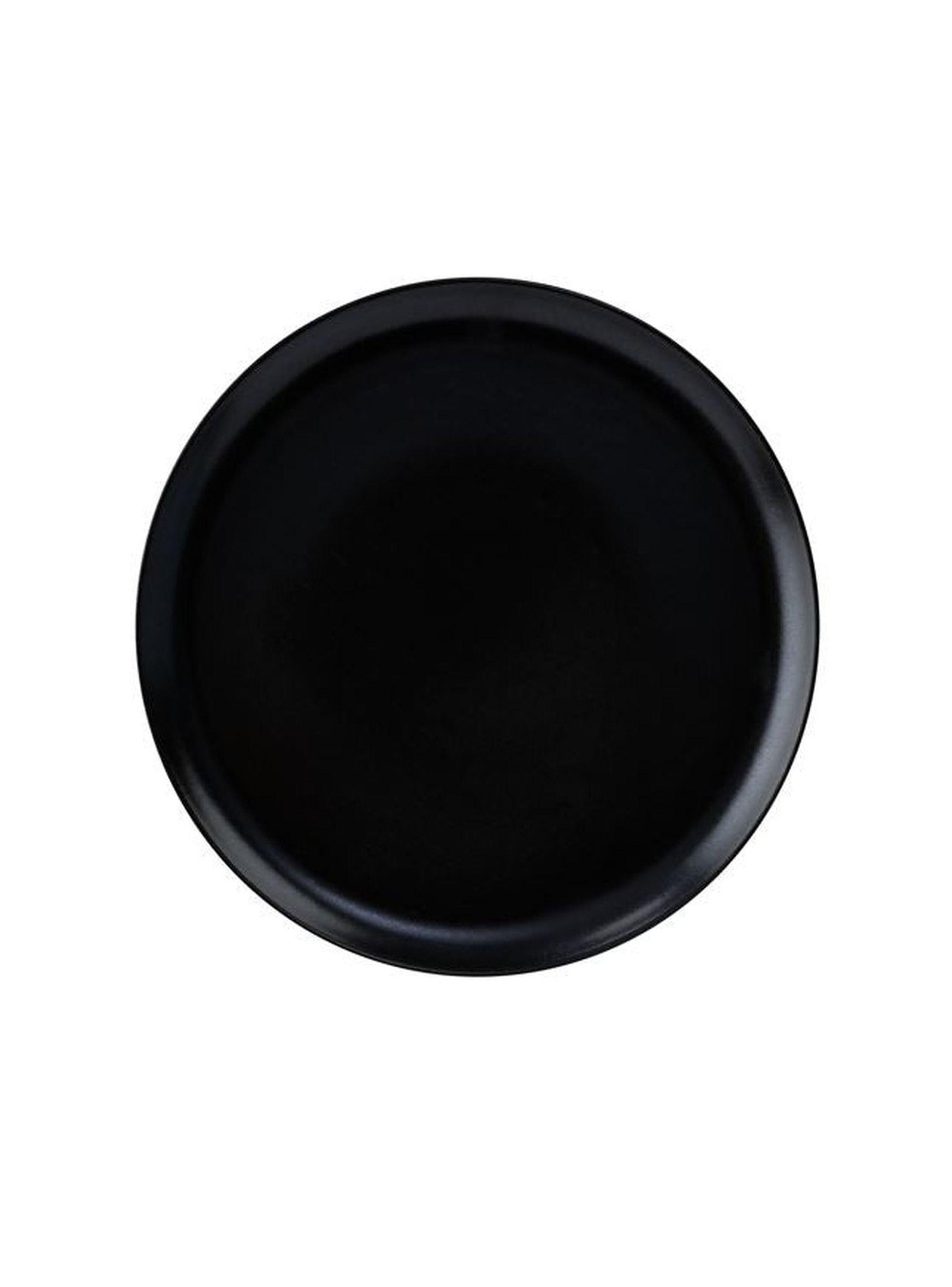 Set de 6 Platos Coupe 28 Cm Negro Pluto-2