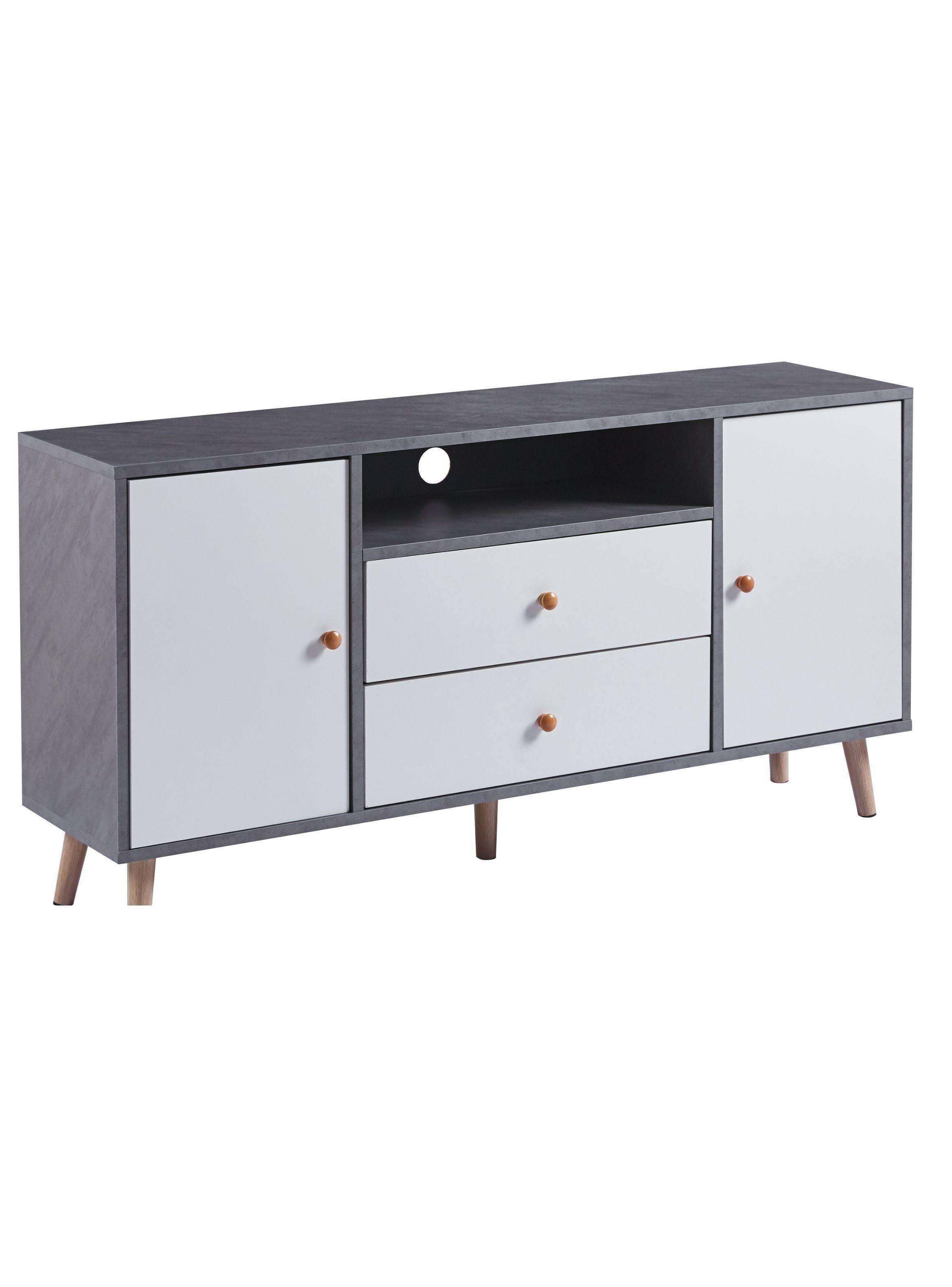 Rack de TV o Buffet con Cajones Nordic-2