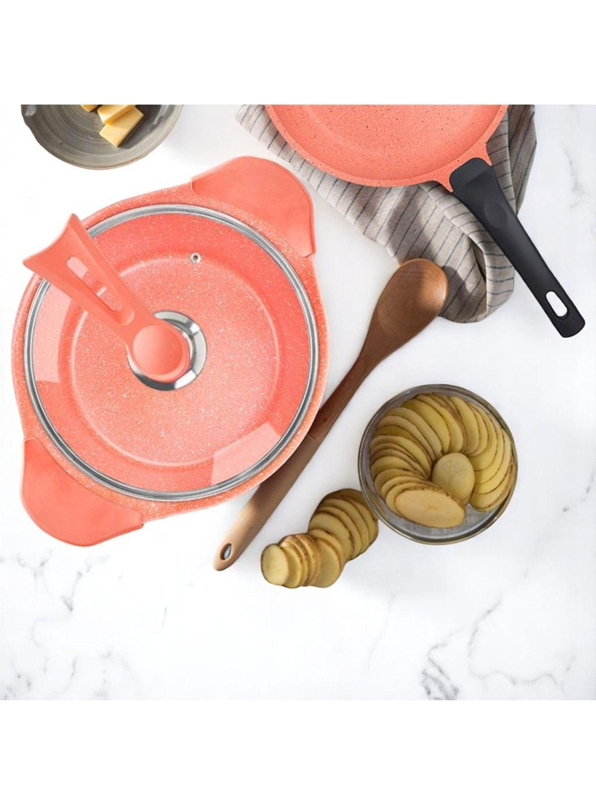 Cacerola De 28 Cm Rosa-2