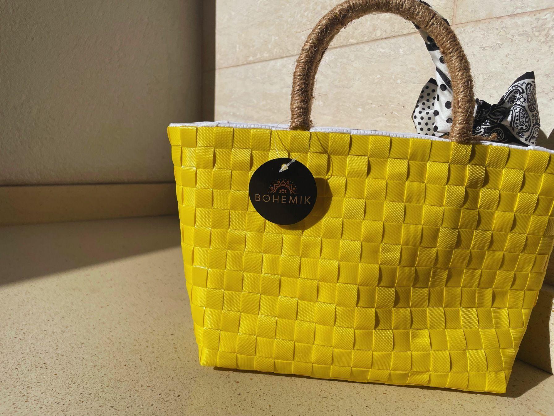 Cartera de mano Amarilla-3