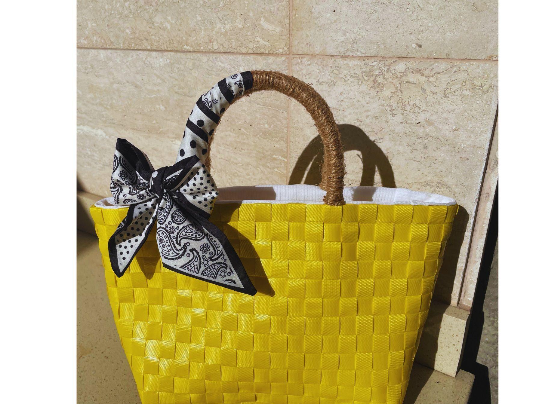 Cartera de mano Amarilla-5