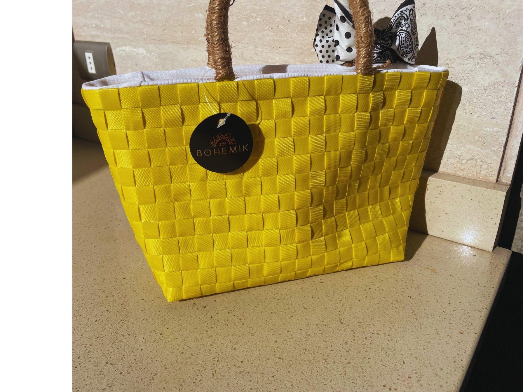 Cartera de mano Amarilla-4