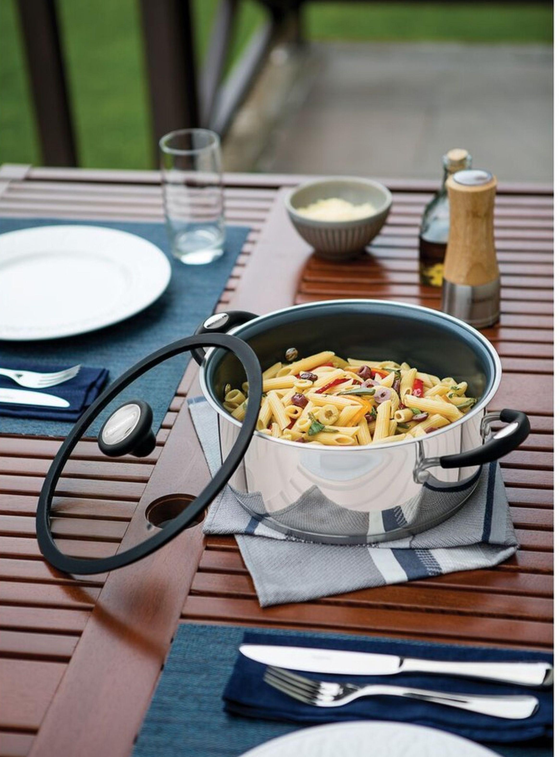 Bateria de Cocina en Acero Triple Fondo 4 Pzas Tramontina Solar Ceramic-6