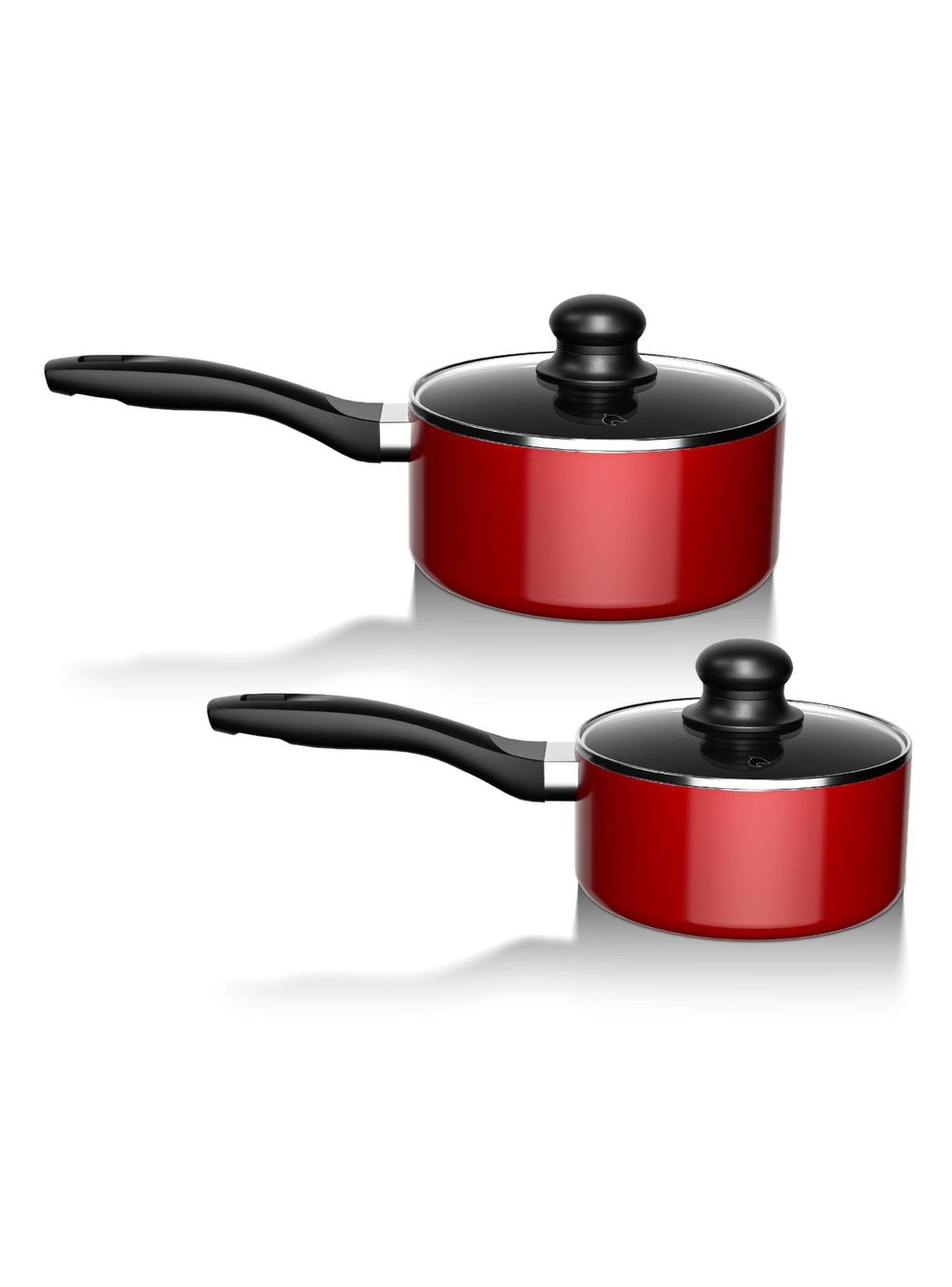 Bater a de Cocina 15Pzas Aluminio Antiadherente Rojo Wolf-4