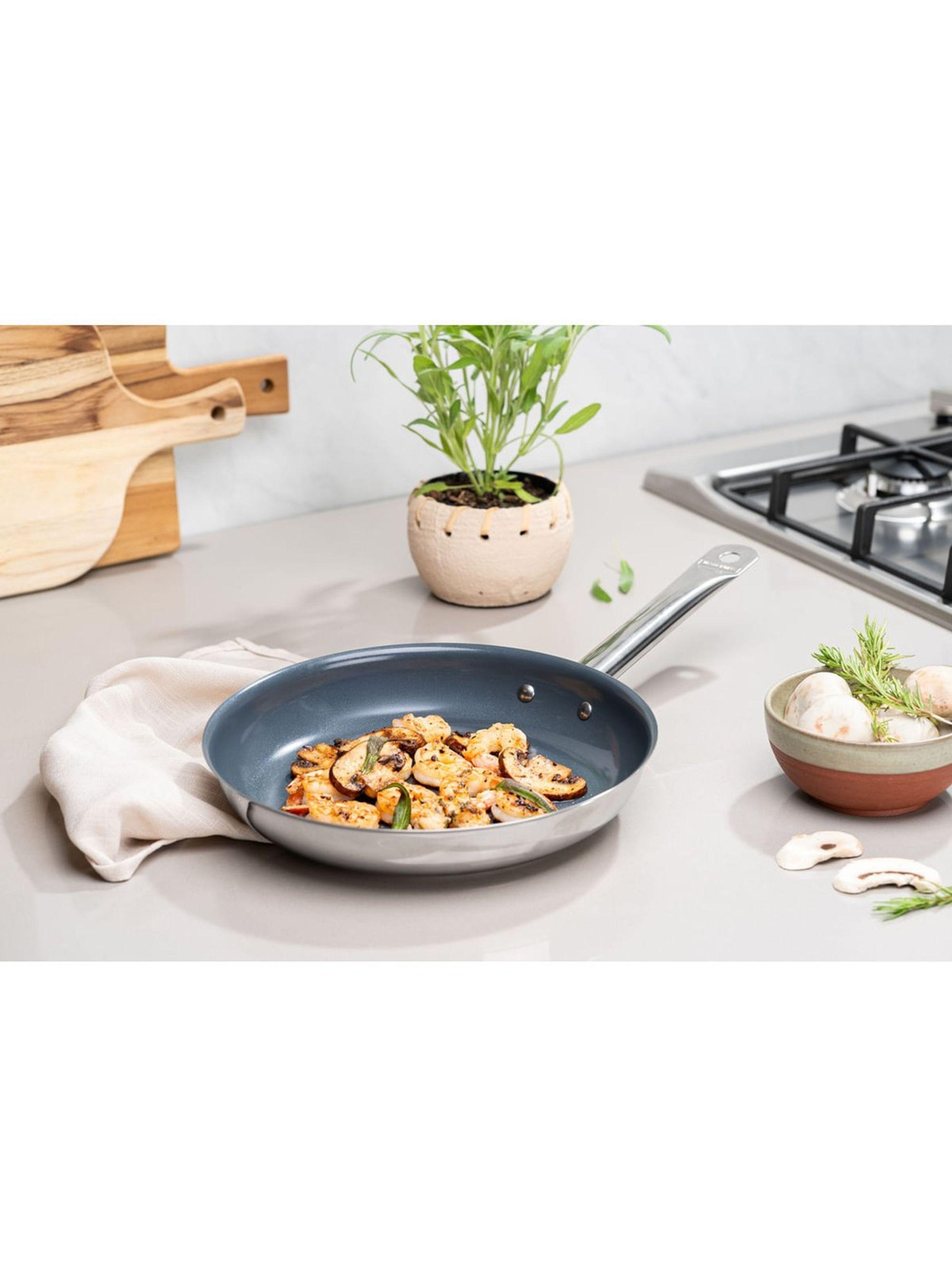 Sarten de Acero con Cer mico 30 cm Tramontina Professional-3