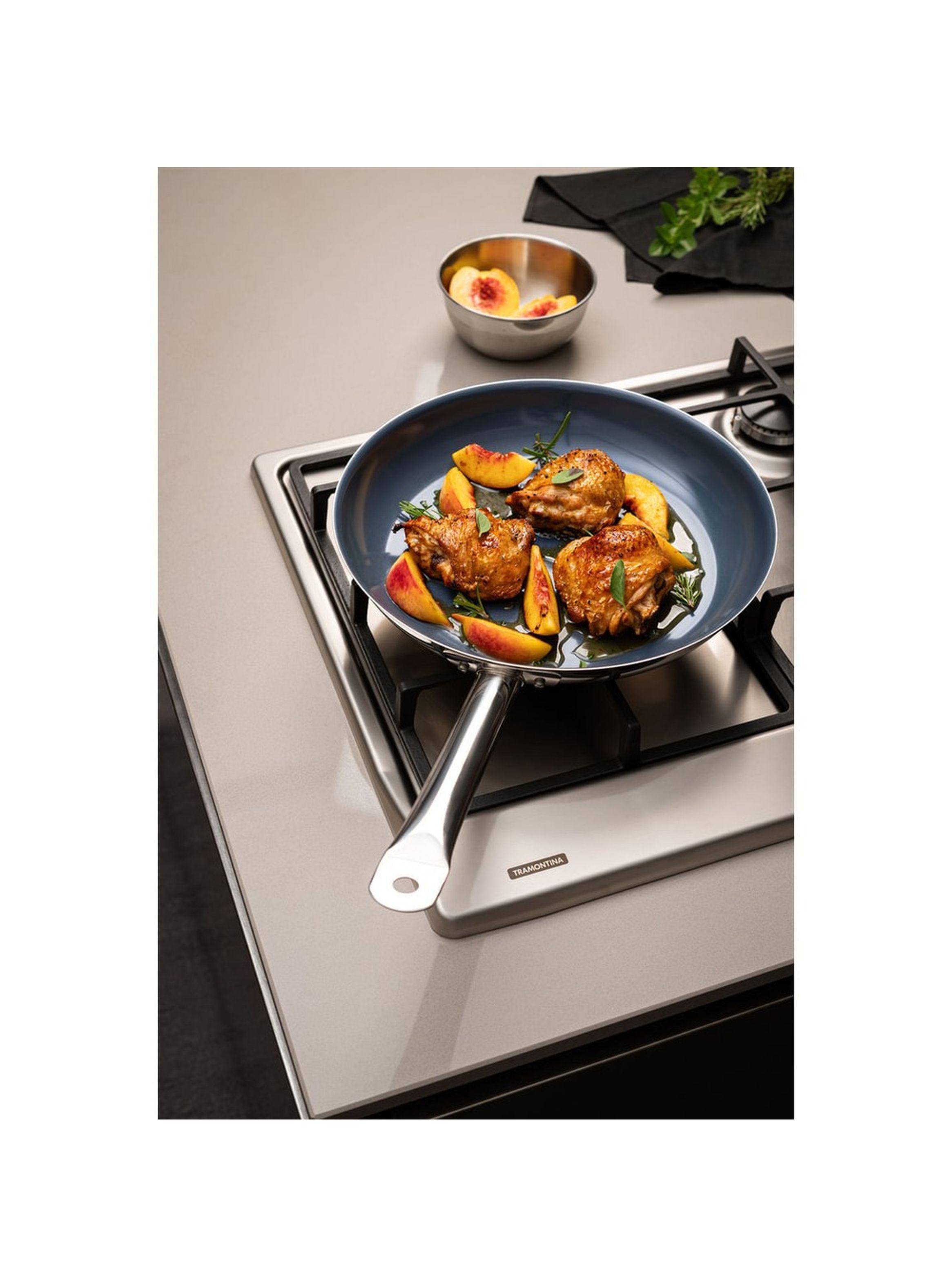 Sarten de Acero con Cer mico 30 cm Tramontina Professional-4