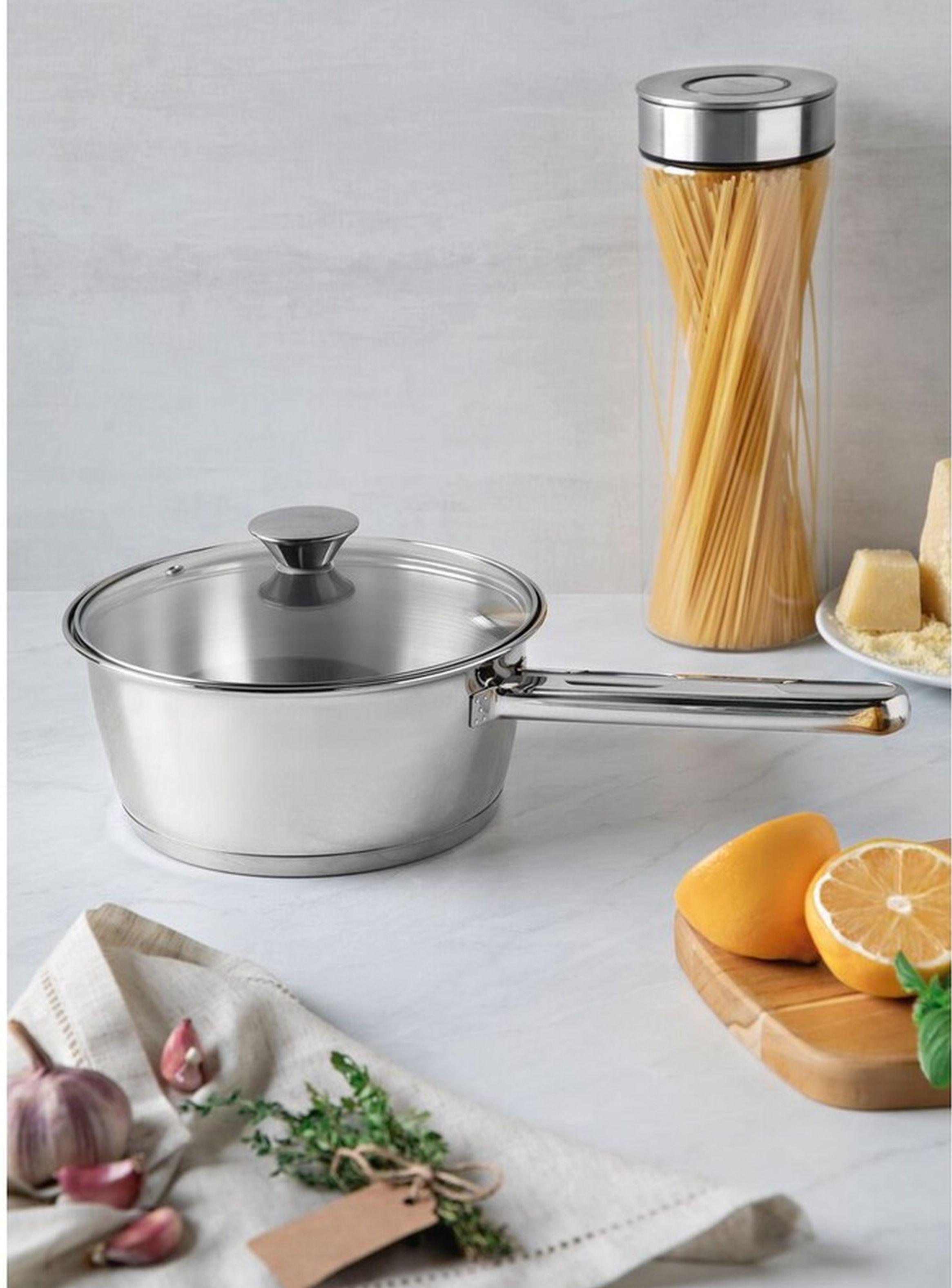 Olla de Acero Inox Triple Fondo 16 cm 1.5L Tramontina Allegra-2