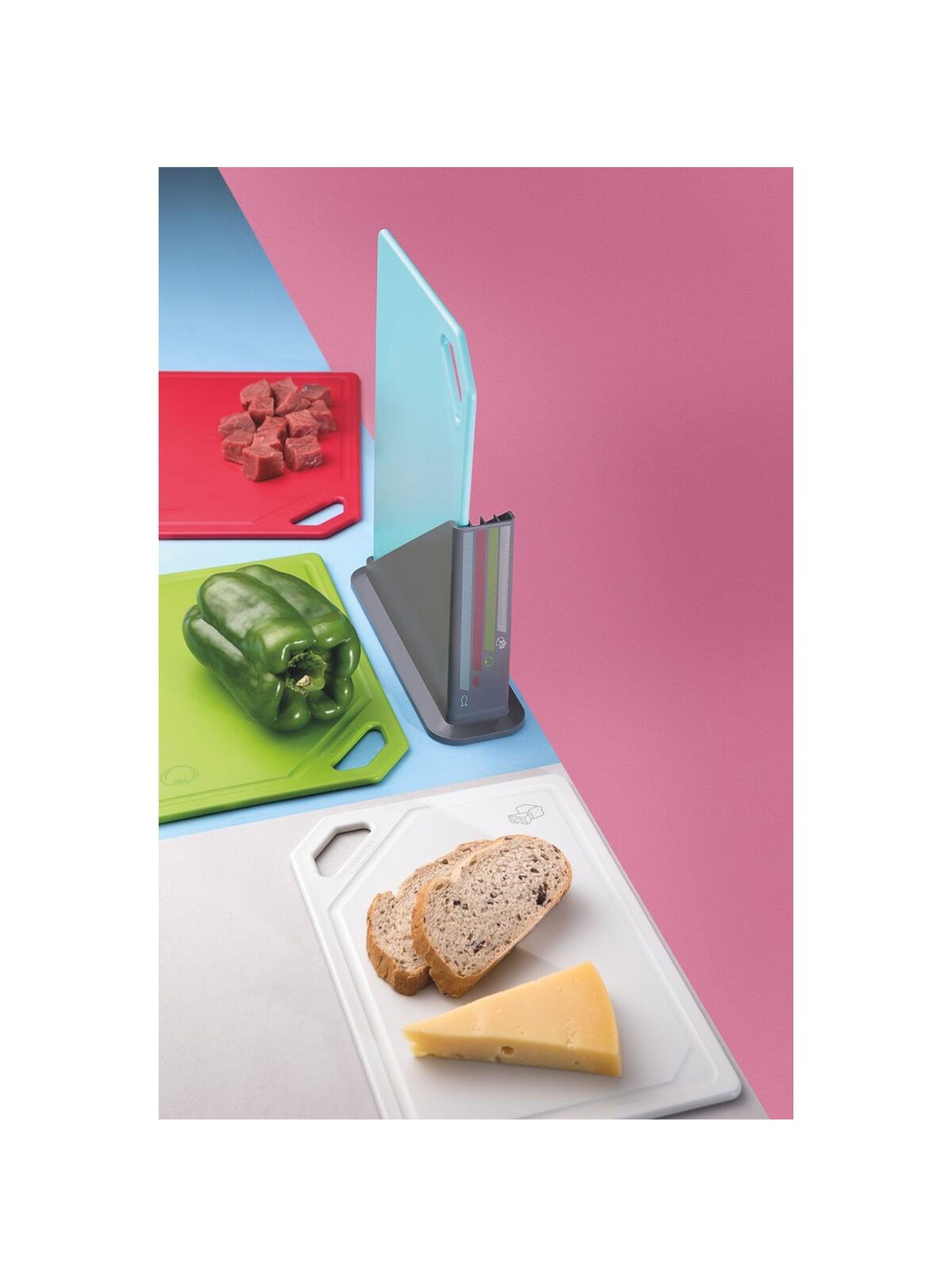 Juego de Tablas de Corte Tramontina MixColor con Soporte 5 Piezas-2