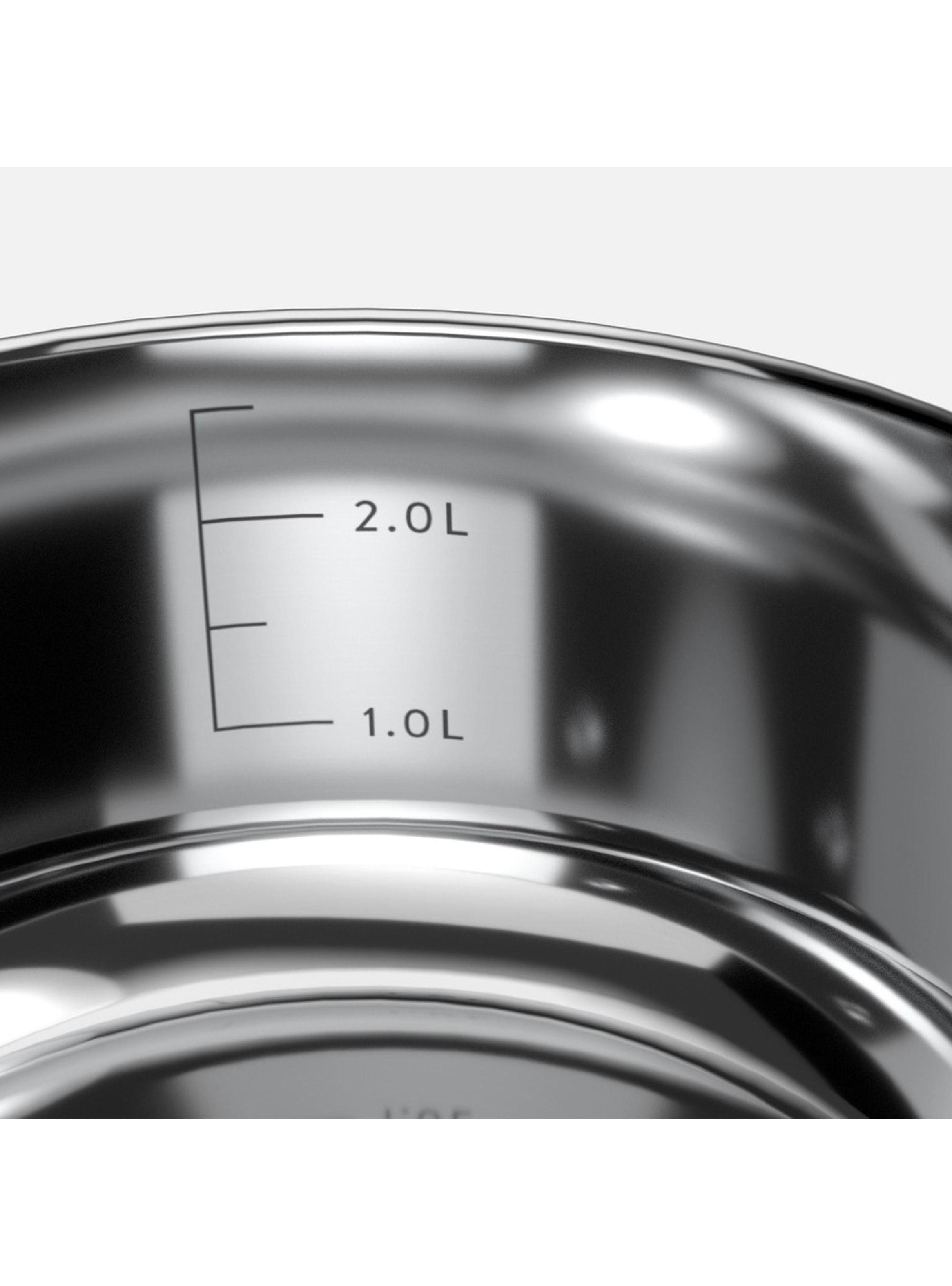 Cacerola Acero Inoxidable con tapa 24 Cm 9 3 litros-2