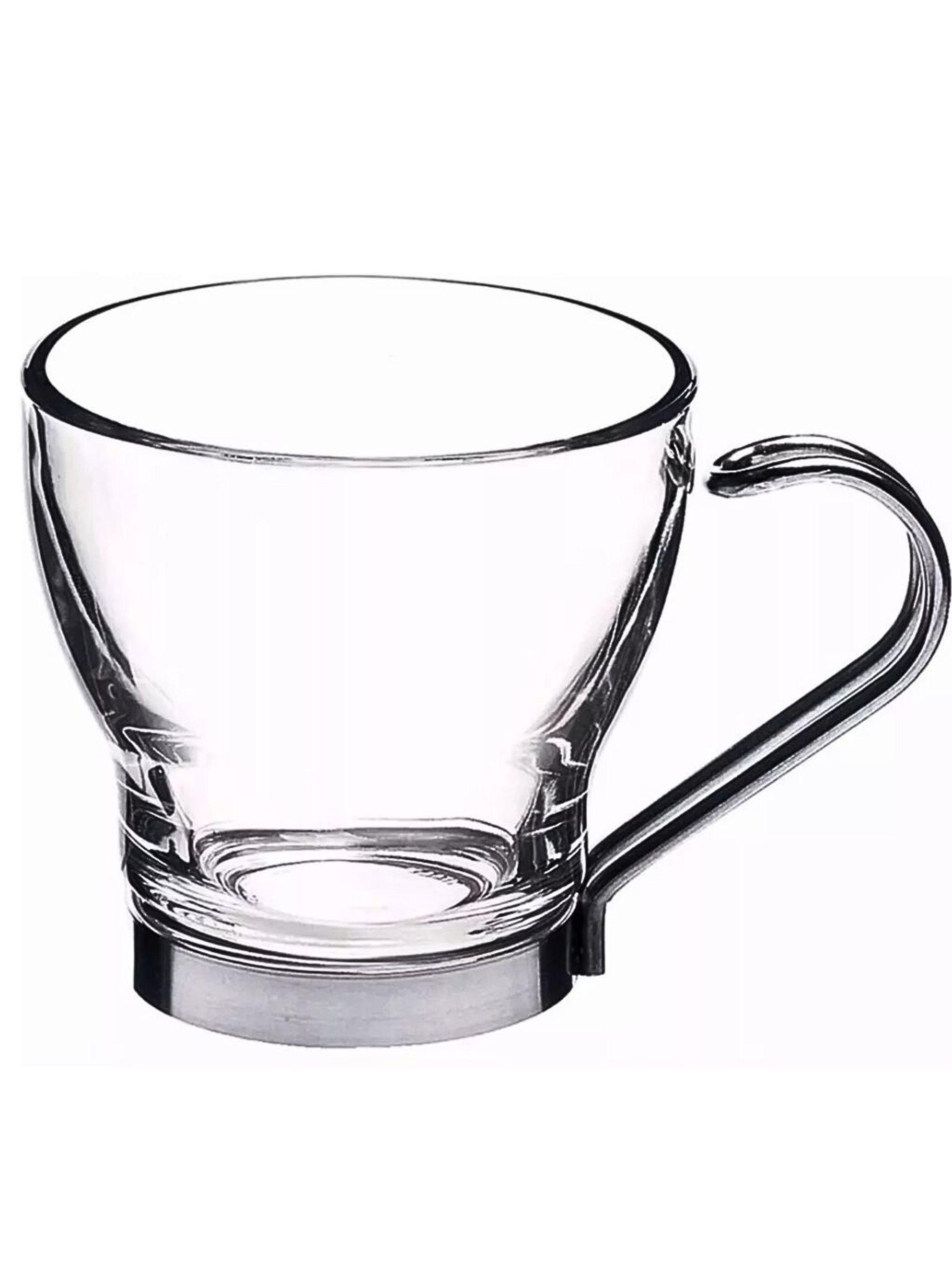 Set de 6 Tazas de Café 100 ml Vidrio Templado-3