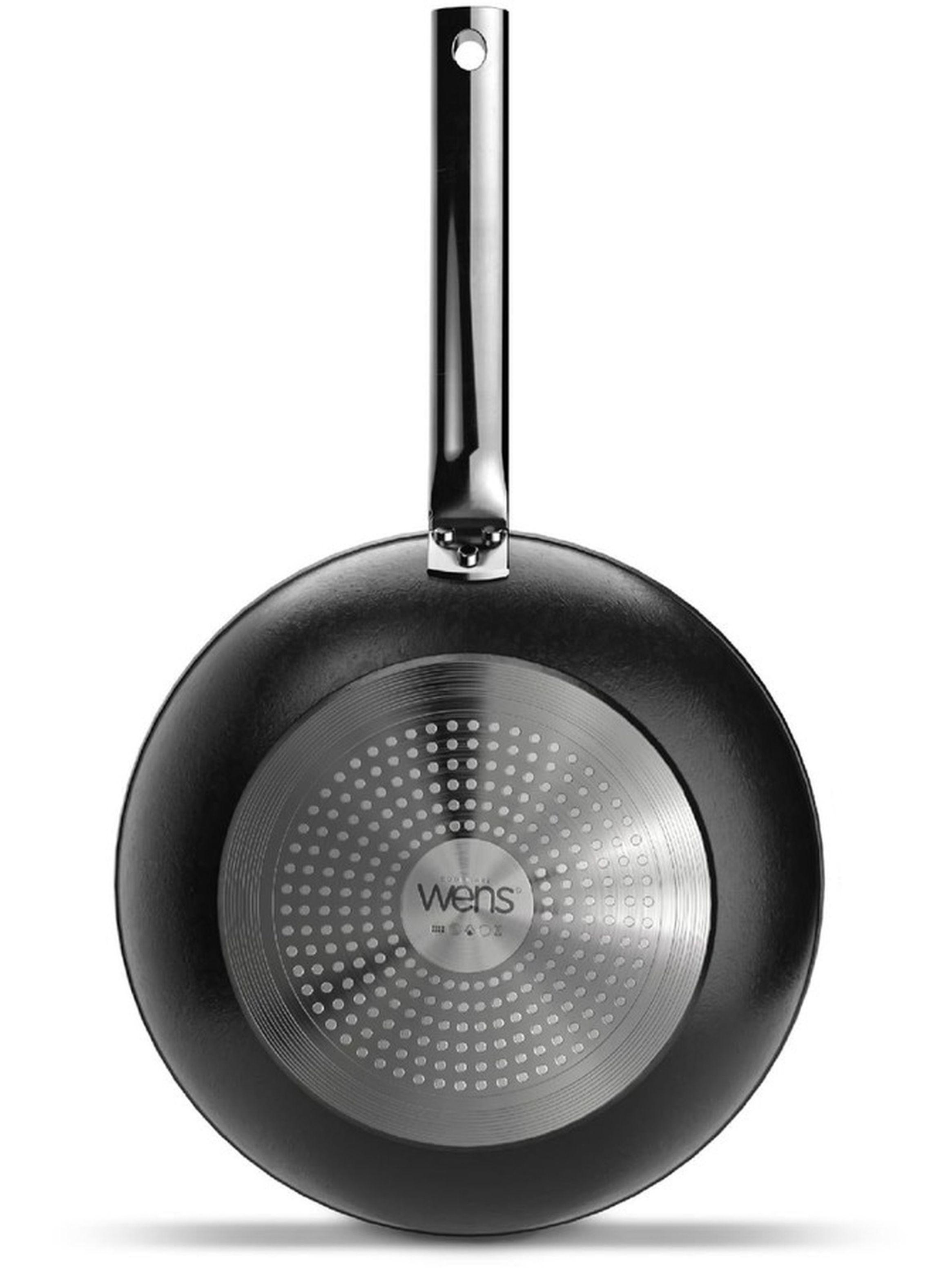 Sarten Wok Aluminio Forjado Antiadherente 26 cm Black Wens-3