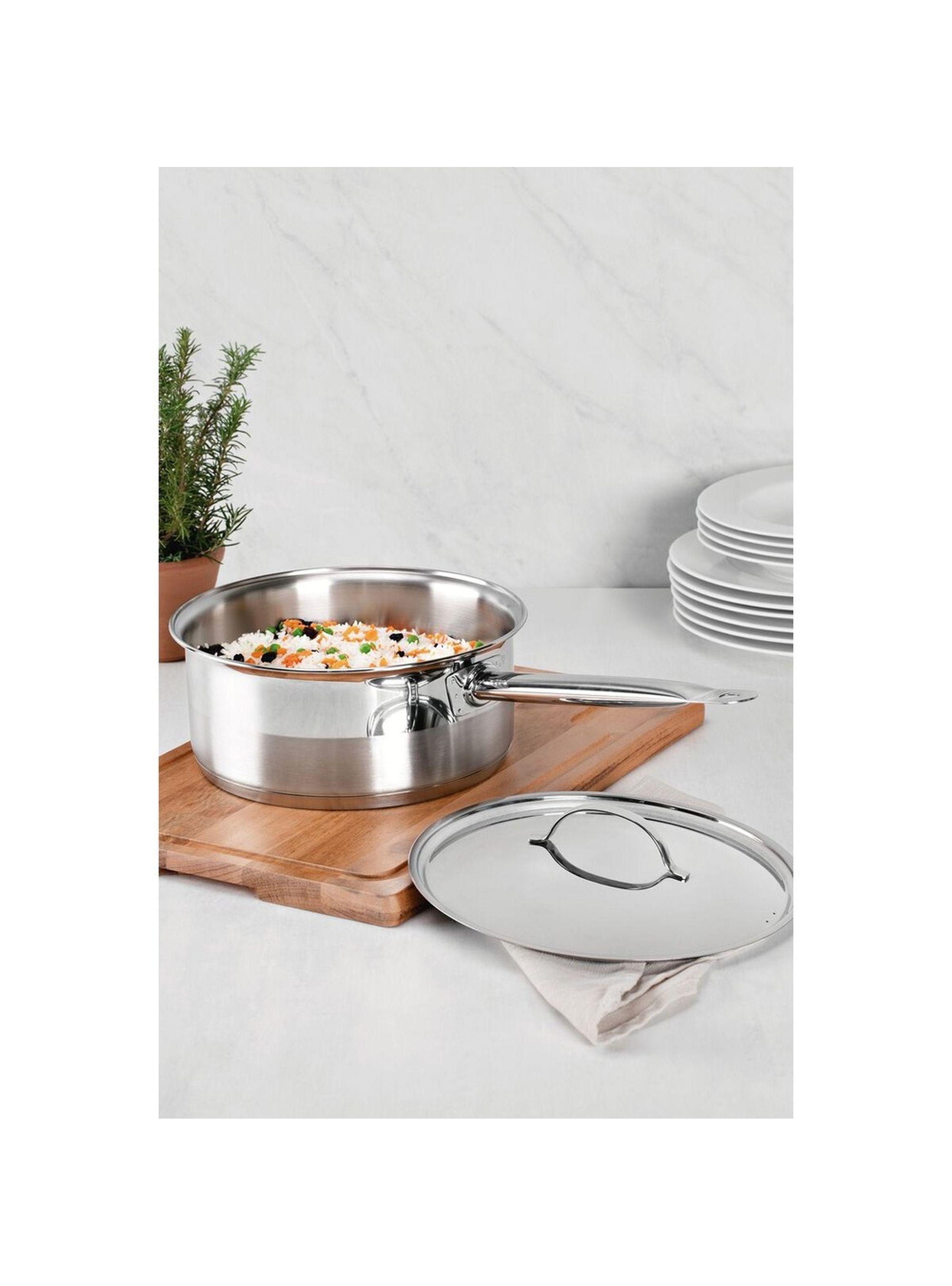 Olla de Acero con Mango 24 cm 4 7 L Tramontina Professional-3