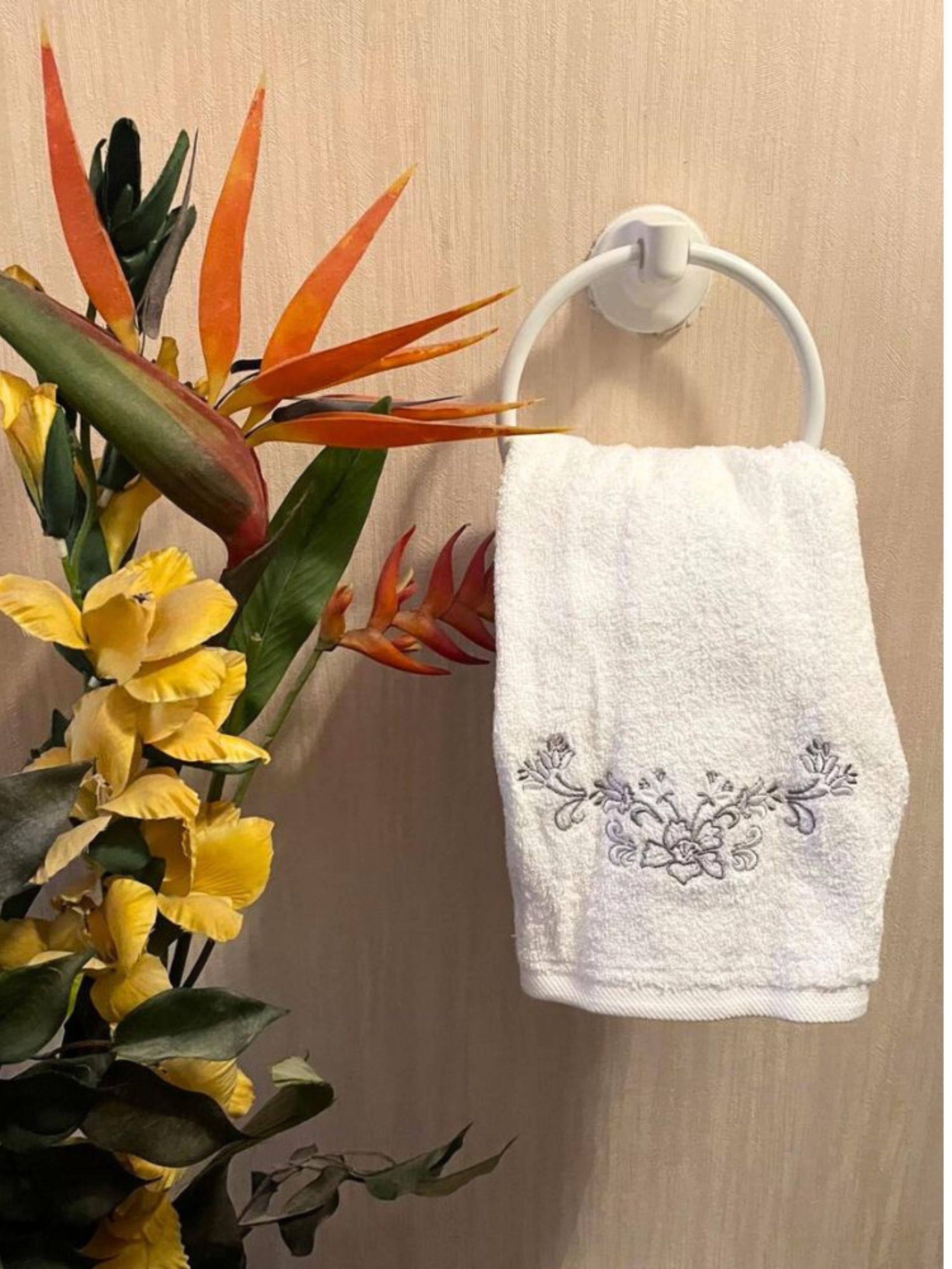 JUEGO DE 3 TOALLAS ROYAL TOUCH GRAY ( 1 de Visita, 1 de Mano y 1 de Baño)-4