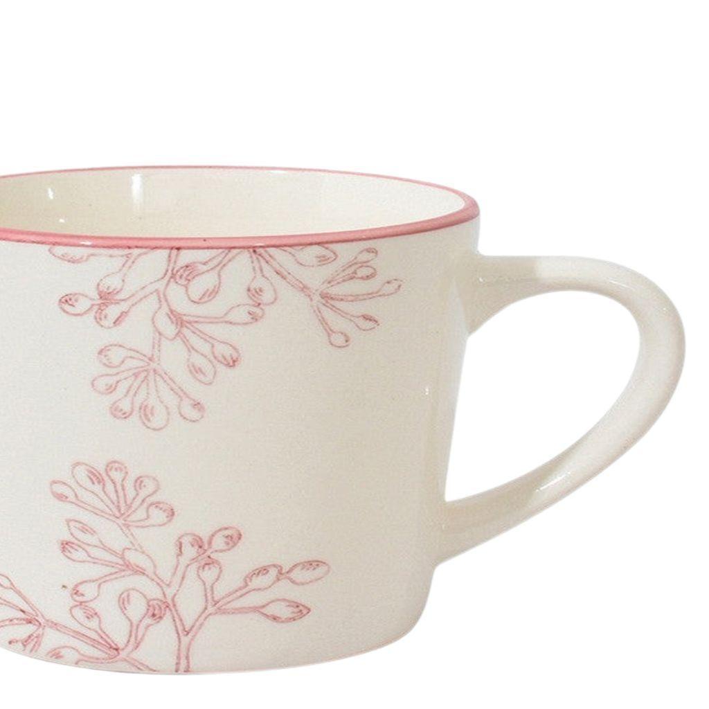 Set de 6 tazones 355 Cc Rose-2