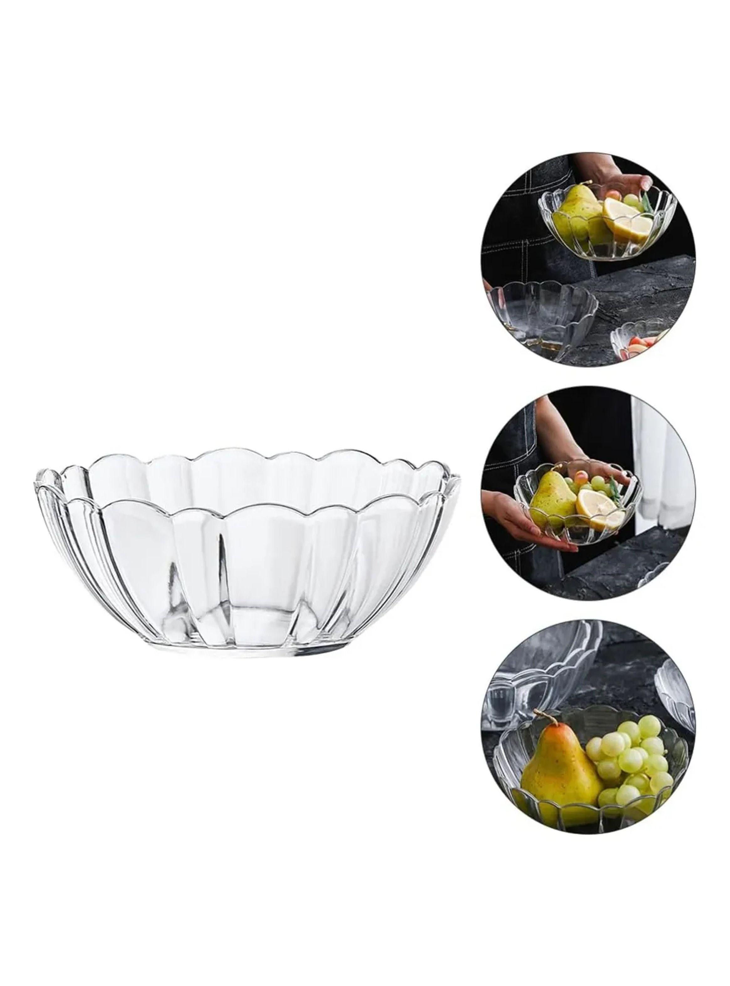 Pack 3 Ensaladeras De 2 Litros Bella Vidrio Marinex-3