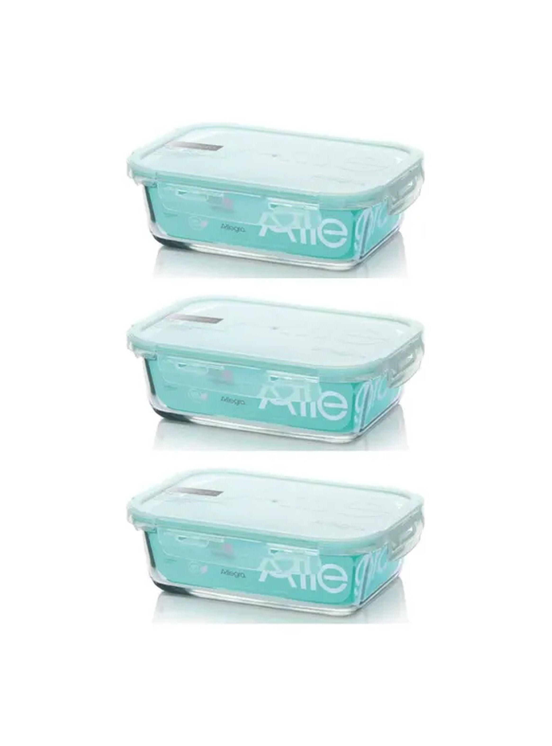 Pack de 3 Contenedores Herm tico De Vidrio Rectangular 750 Ml-3