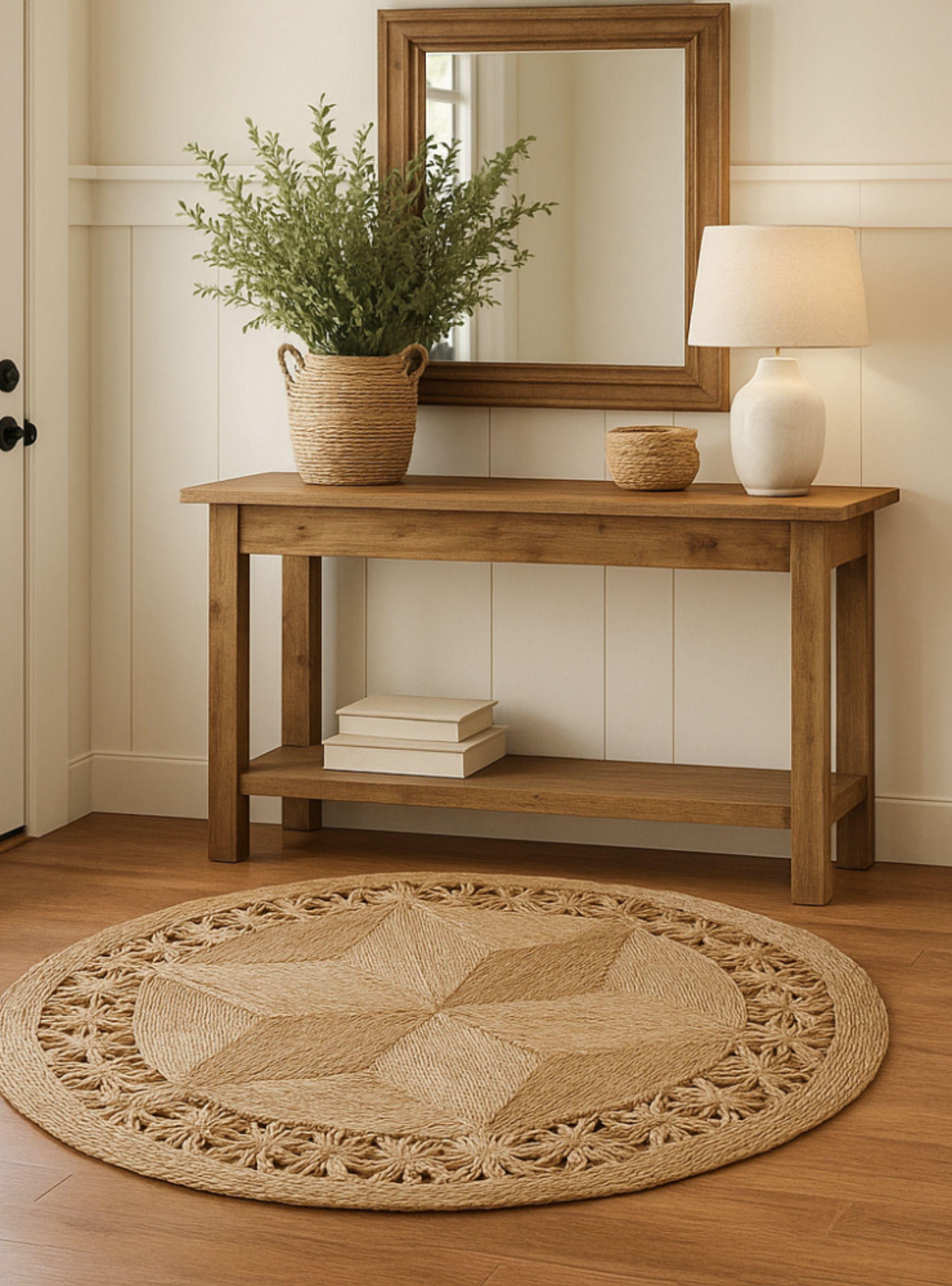 Alfombra NATURAL Maite 120 cm-7