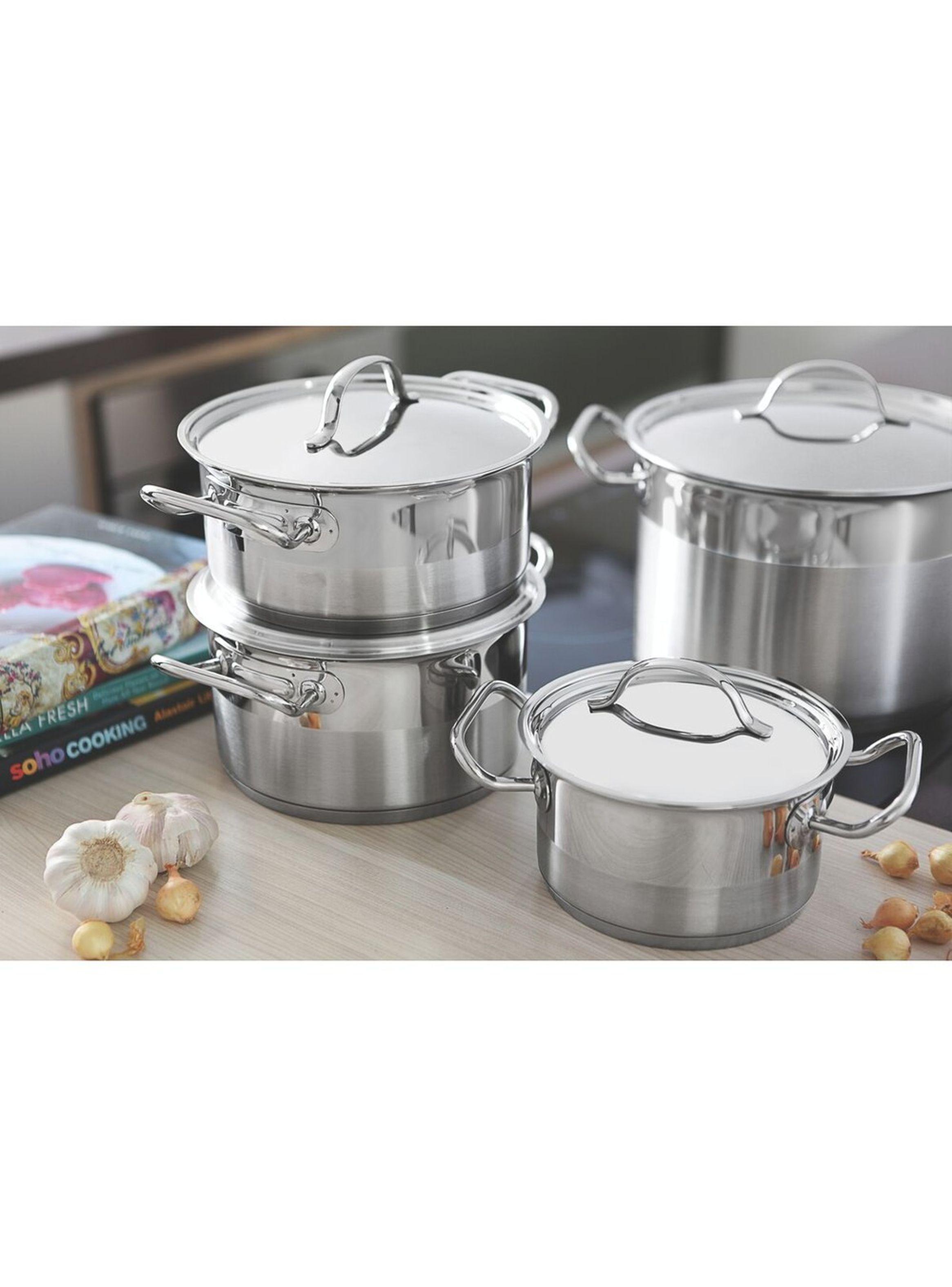 Cacerola de Acero Inox 20 cm 2 9 L Tramontina Profesional-3