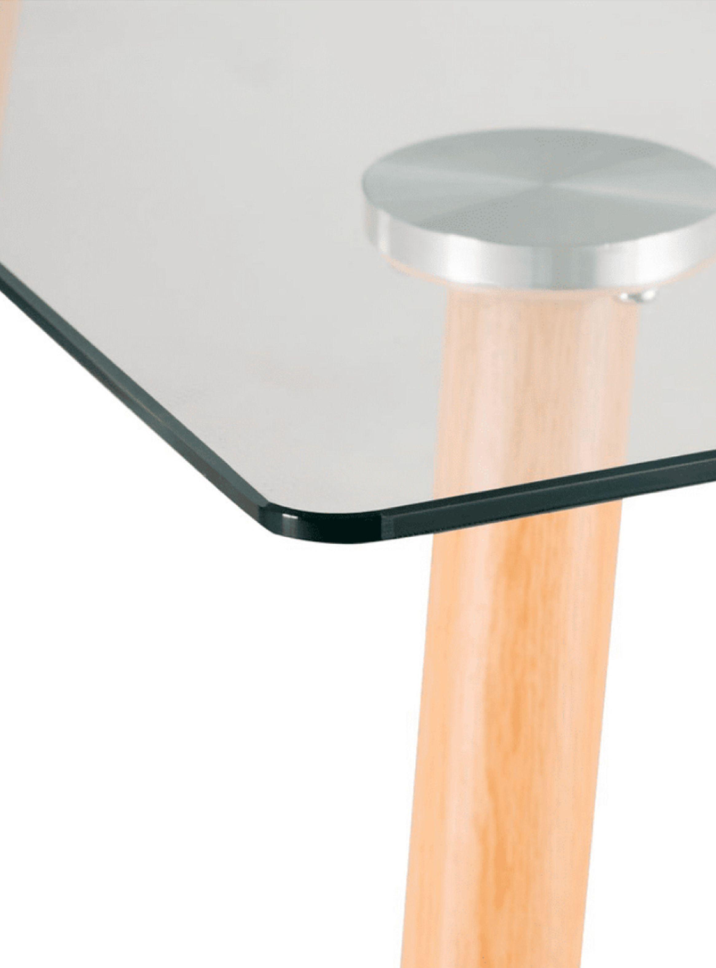 Mesa de Comedor Vidrio Rectangular 120x80-2