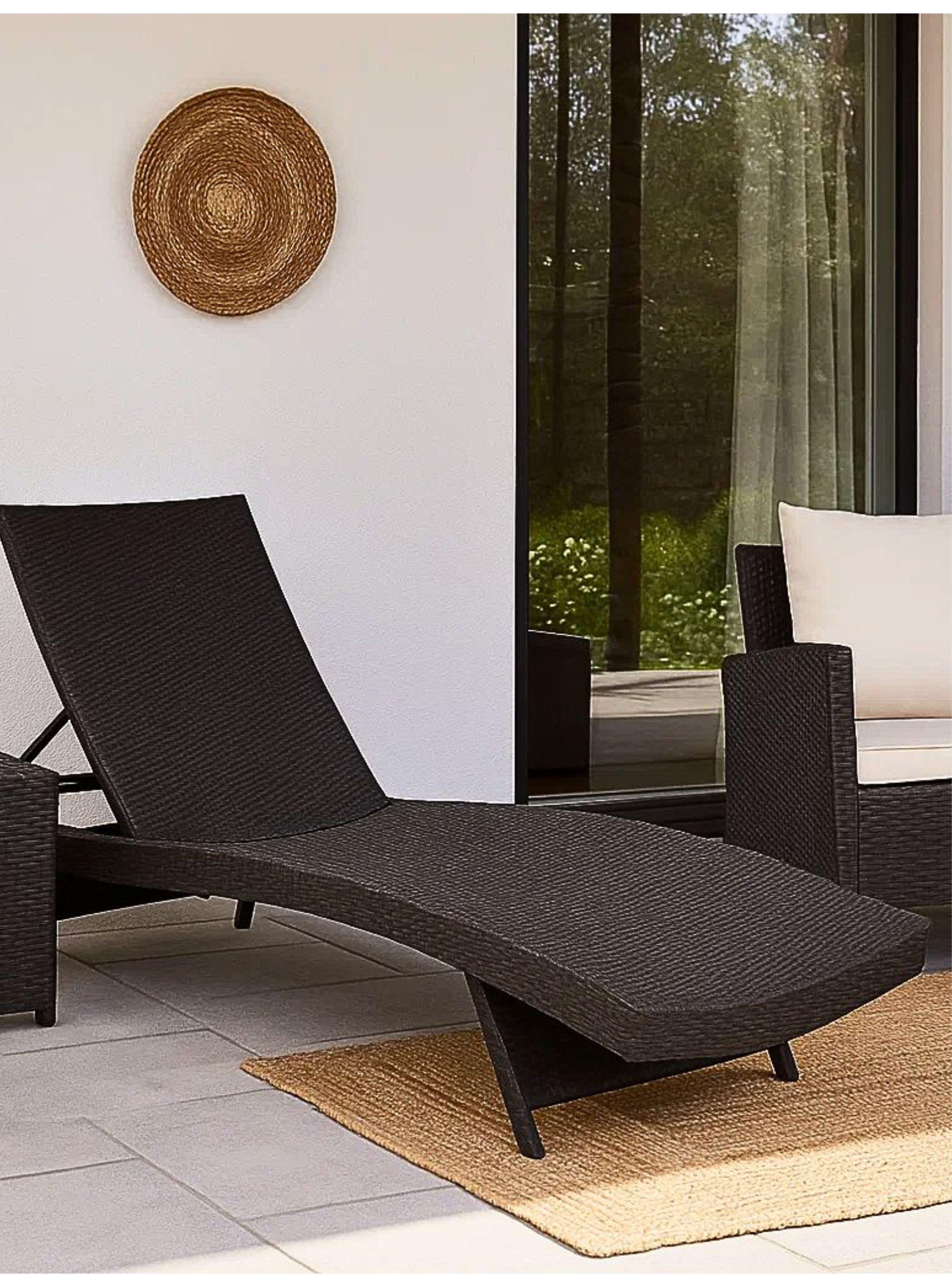 Reposera Moderna para Terraza o Piscina 195 cm-2