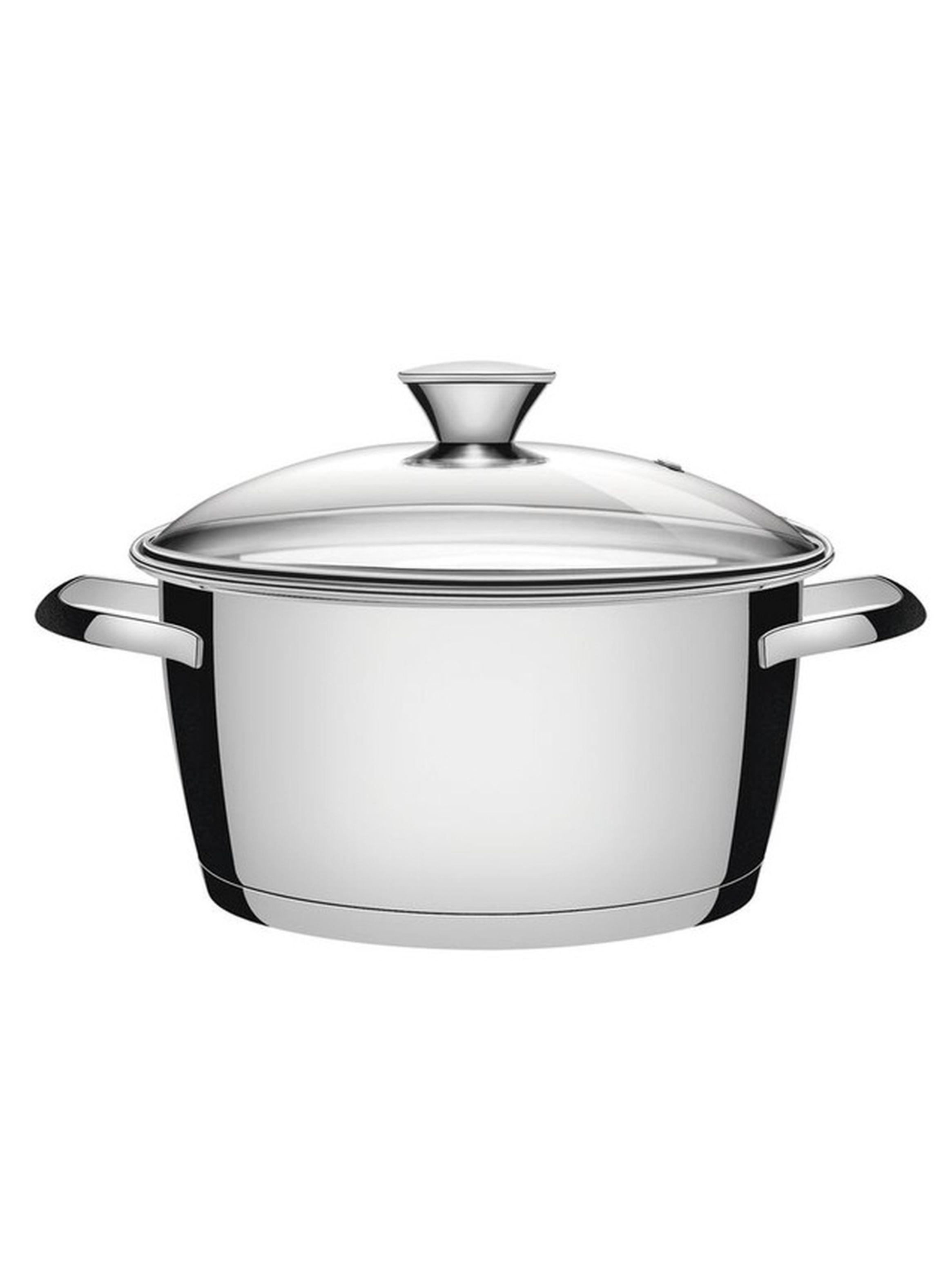 Cacerola de Acero Triple Fondo 20 cm 3.1L Tramontina Allegra-0