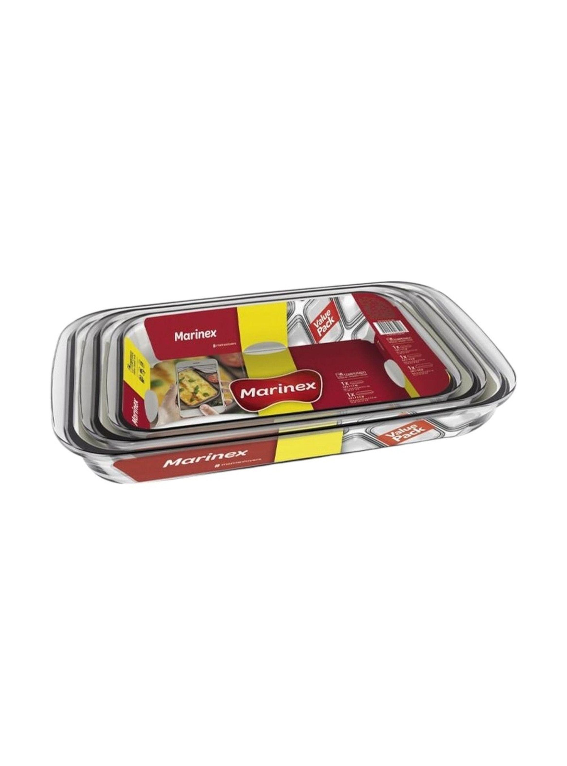 Pack 3 Fuentes Rectangulares 3 2 4 Y 1 8 Litros-3