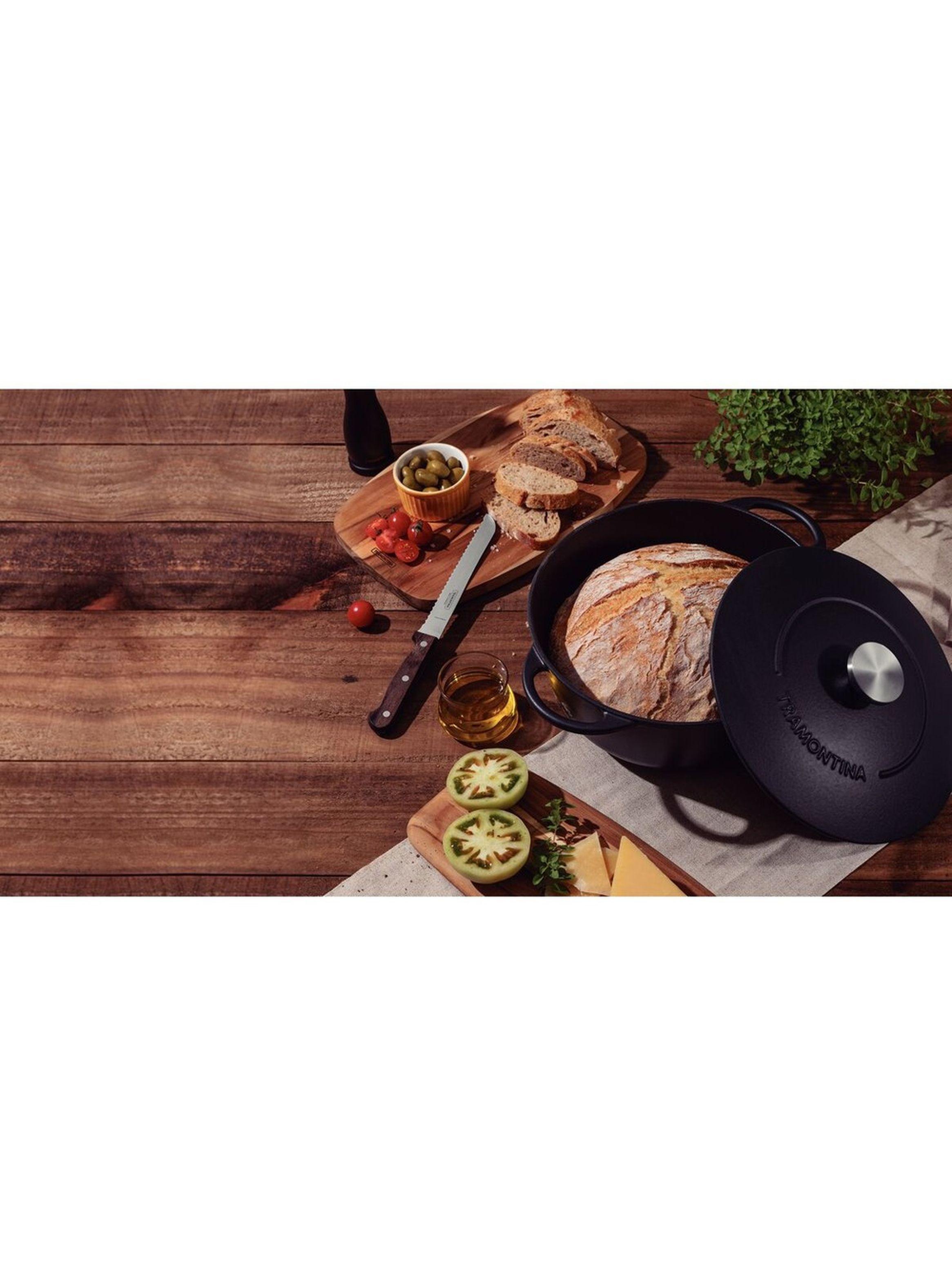 Cacerola en Hierro Esmaltado de 28 cm 6 L Tramontina Trento-2